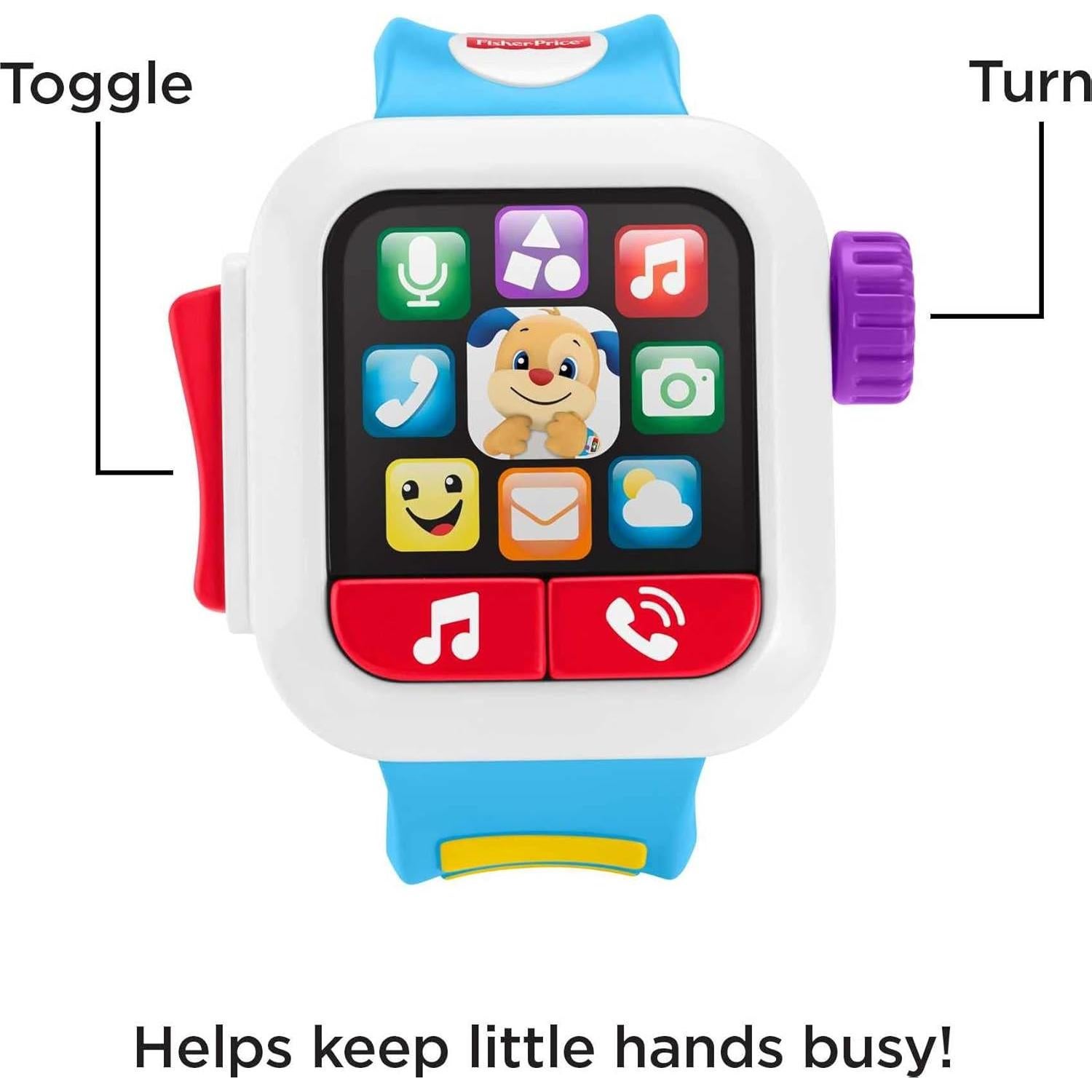 Reloj Inteligente Fisher-Price Ríe y Aprende 6+ Meses