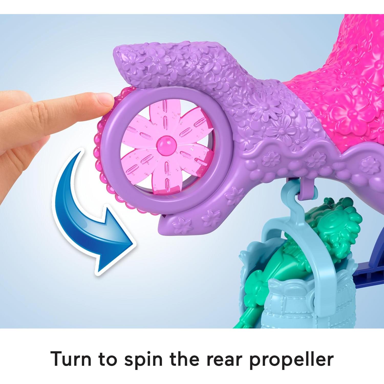 Helicóptero de Poppy Fisher-Price Imaginext Juguete 3+ Años