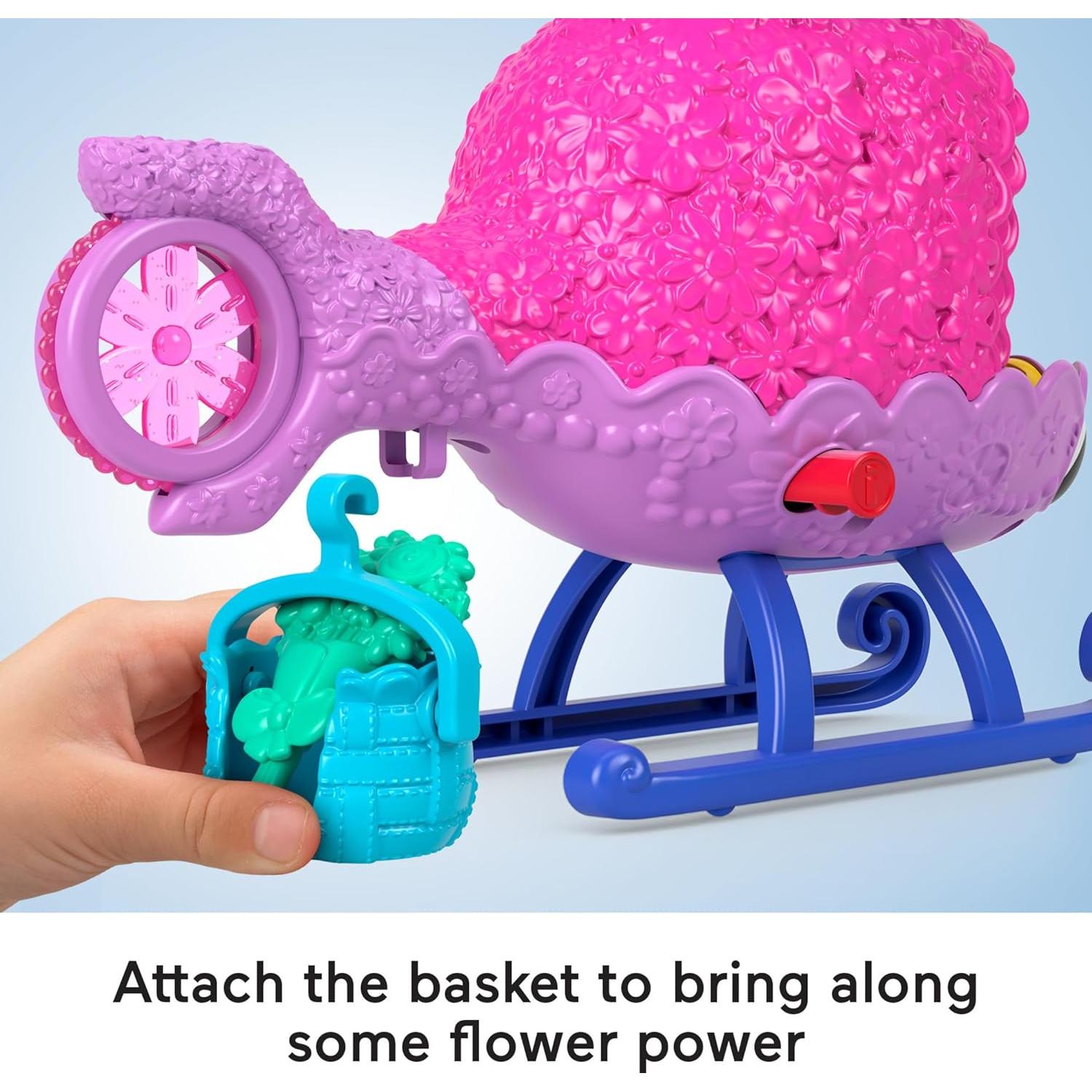 Helicóptero de Poppy Fisher-Price Imaginext Juguete 3+ Años