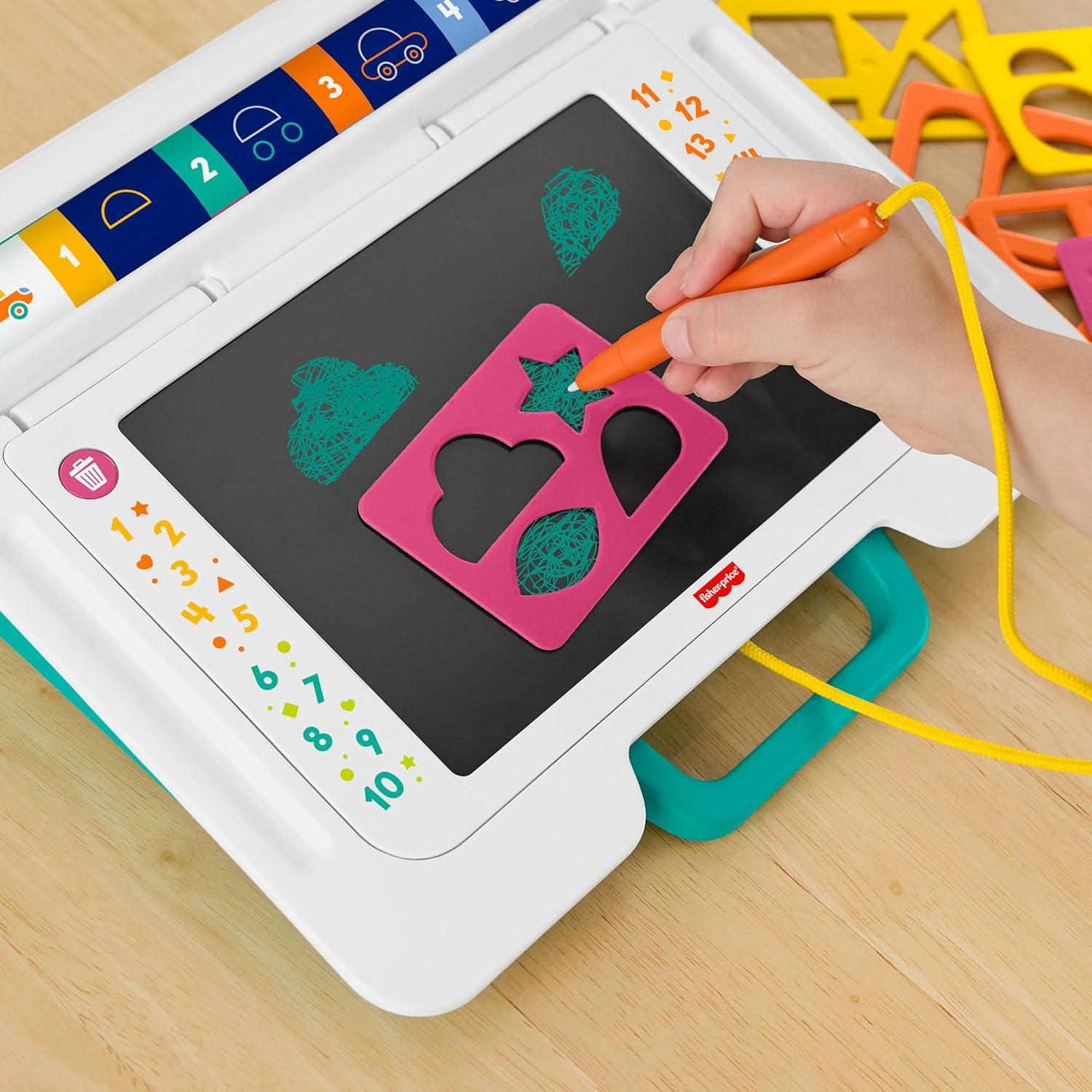 Escritorio de Dibujo Fisher-Price JDL70 con Pantalla LCD