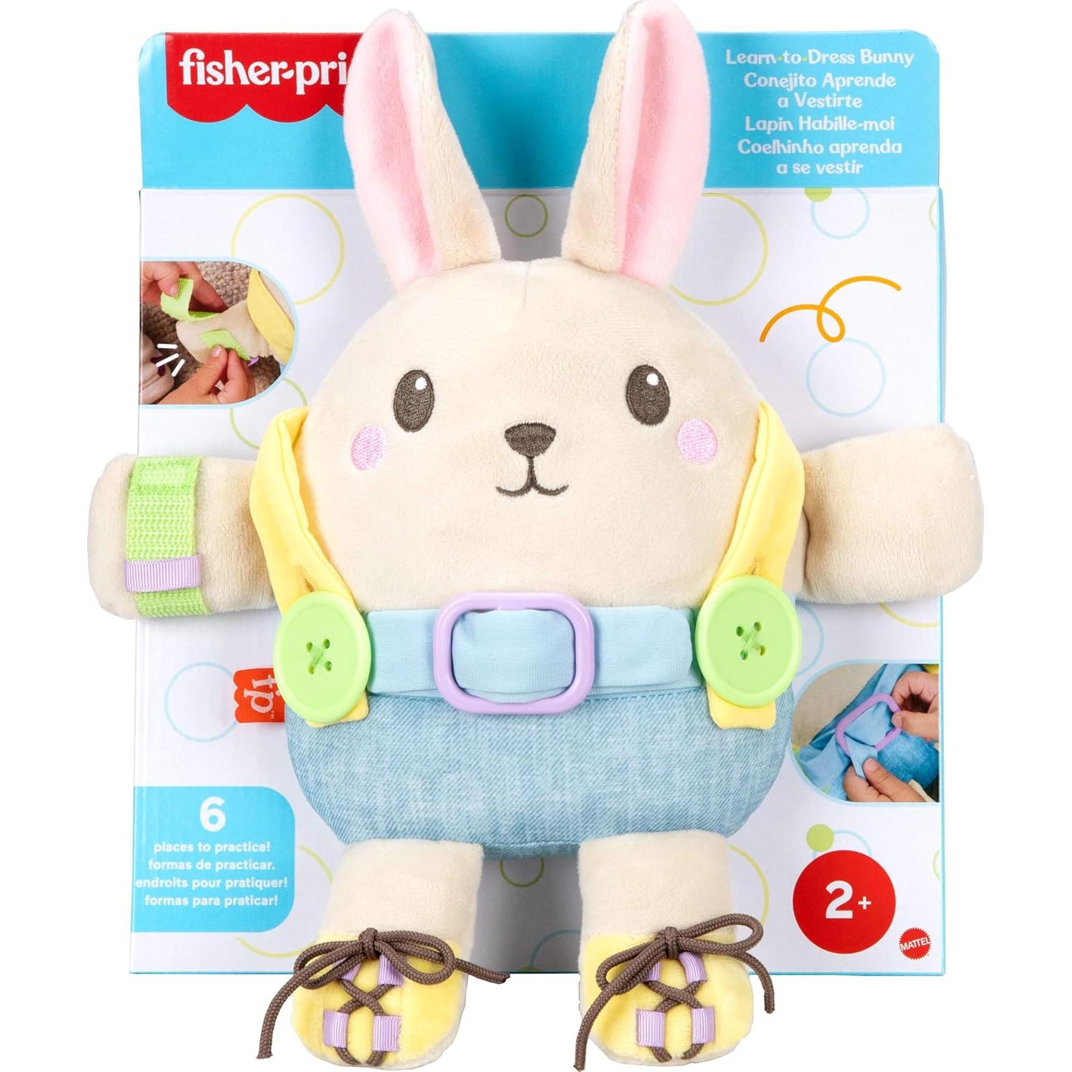 Juguete Educativo Fisher-Price Conejo para Vestirse 2+ Años