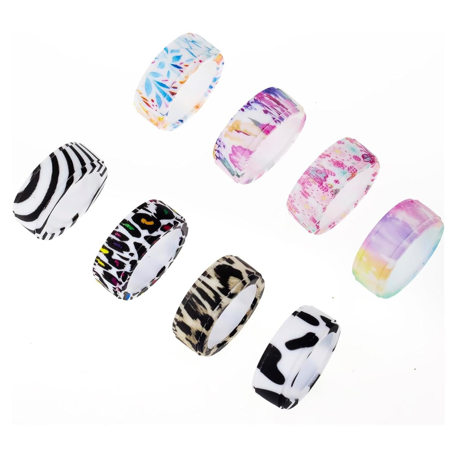 Funda Protectora de Silicona Impresa para Oura Ring S 6-9