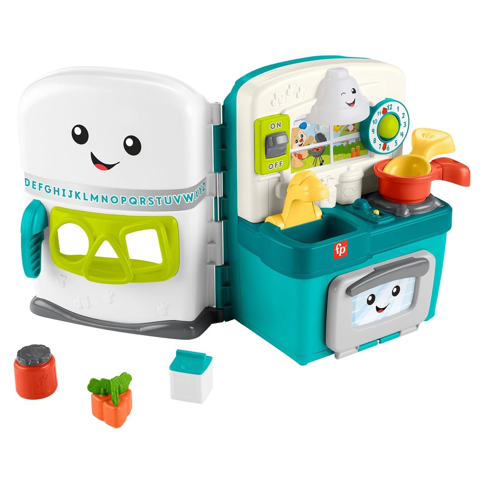 Cocina de Aprendizaje Fisher-Price Ríe y Aprende 5 Accesorios