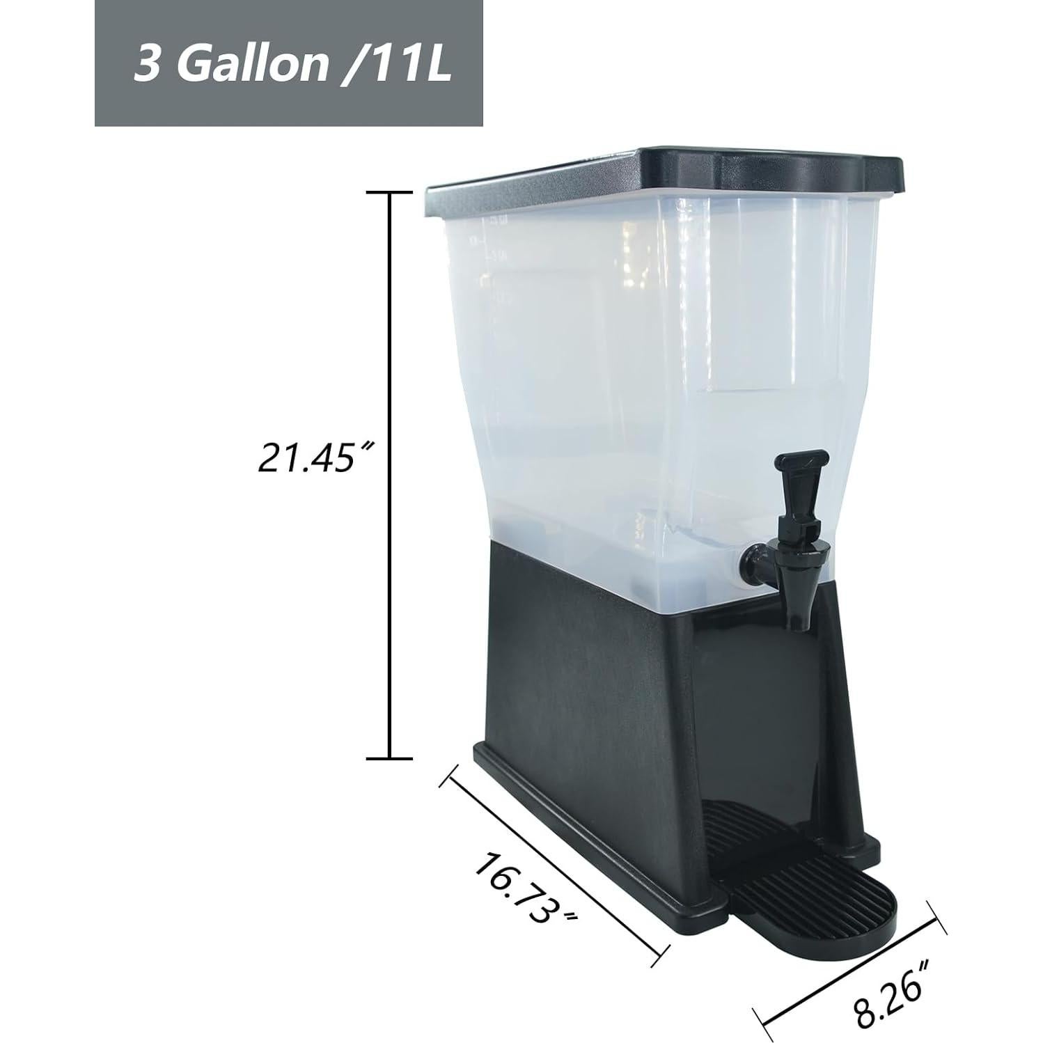 Dispensador de Bebidas Frías CLIVIA 11L para Fiestas y Eventos