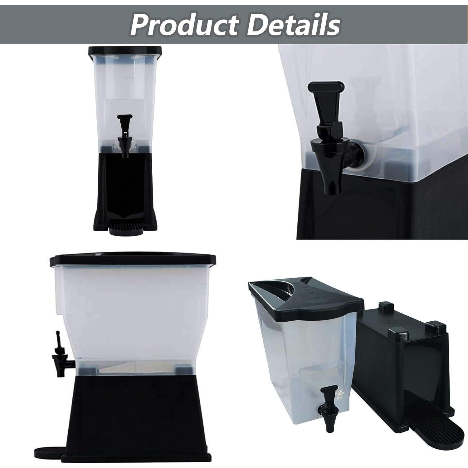 Dispensador de Bebidas Frías CLIVIA 11L para Fiestas y Eventos