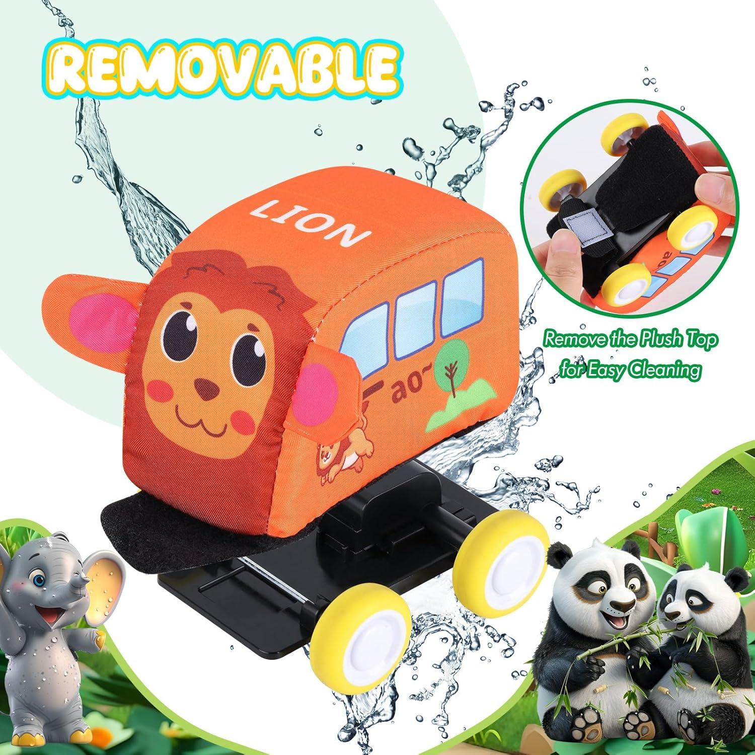 Juego de Vehículos de Retroceso Jetbotell 4 Autos Suaves