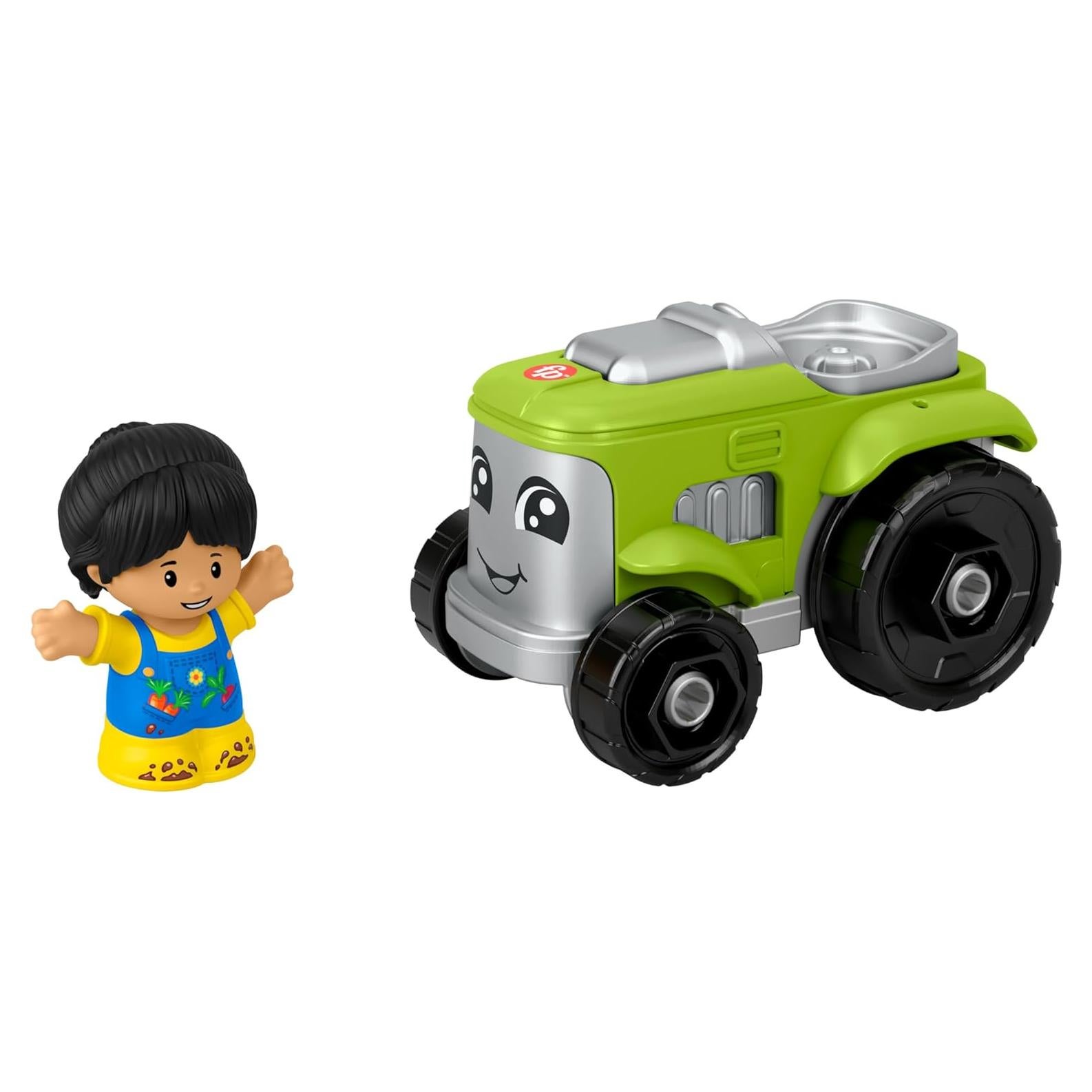 Tractor de Juguete Fisher-Price Little People con Figura