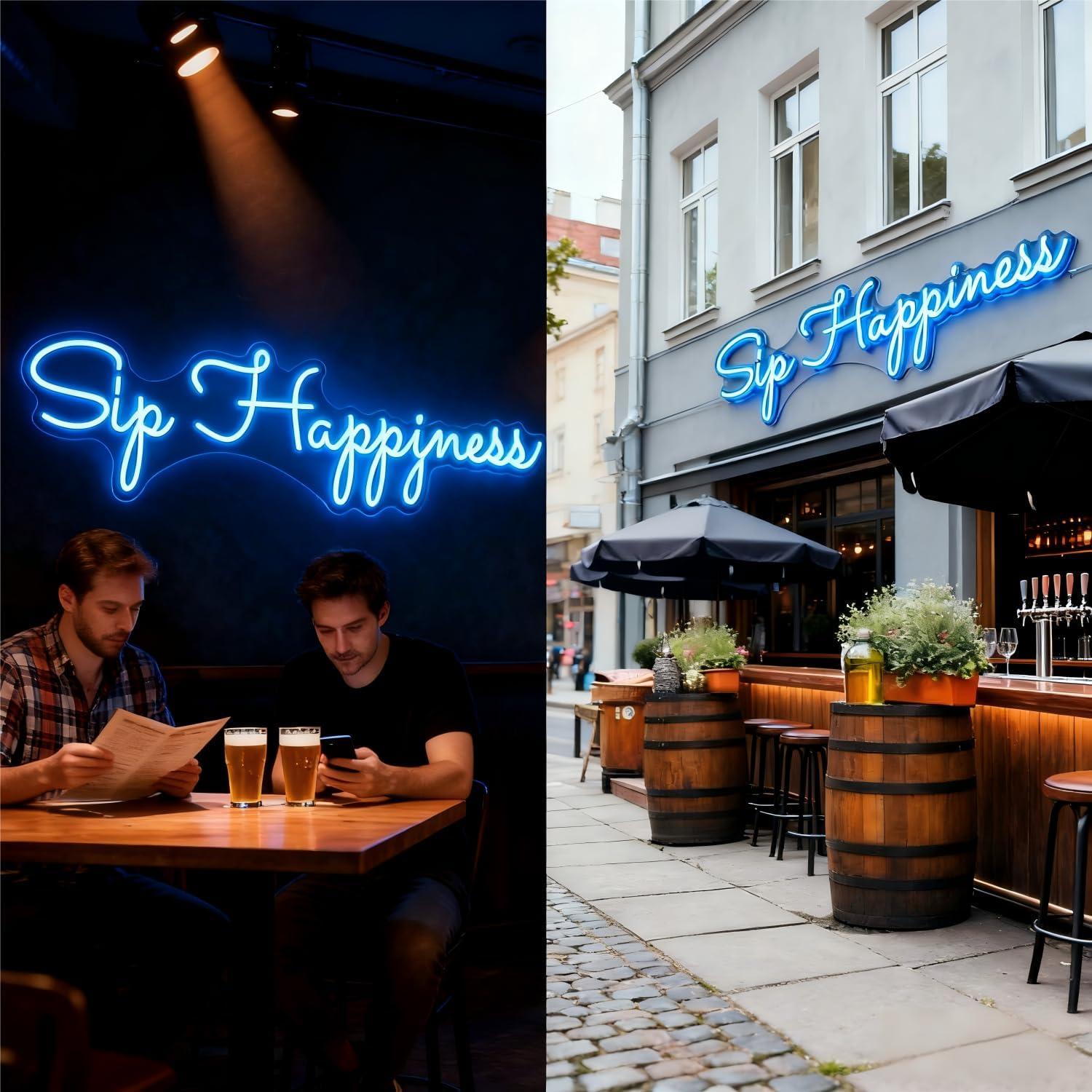 Cartel de Neón Personalizado IP68 con Control Remoto 61x30.5cm