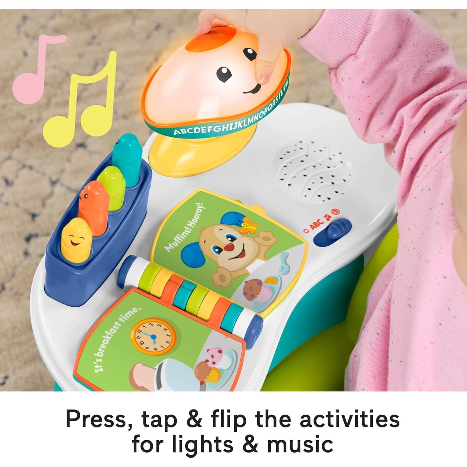 Silla de Aprendizaje Fisher-Price HYN54 con Música y Luces