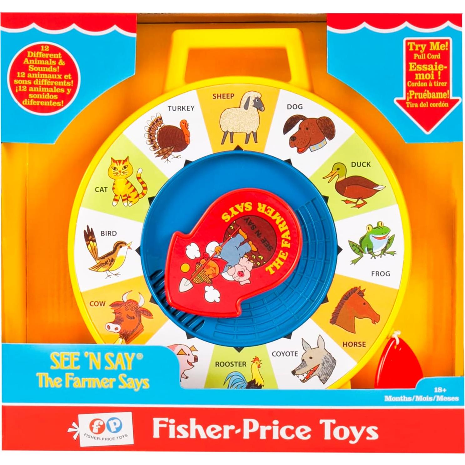 Fisher Price See 'n Say El Granjero Dice - Juguete Educativo