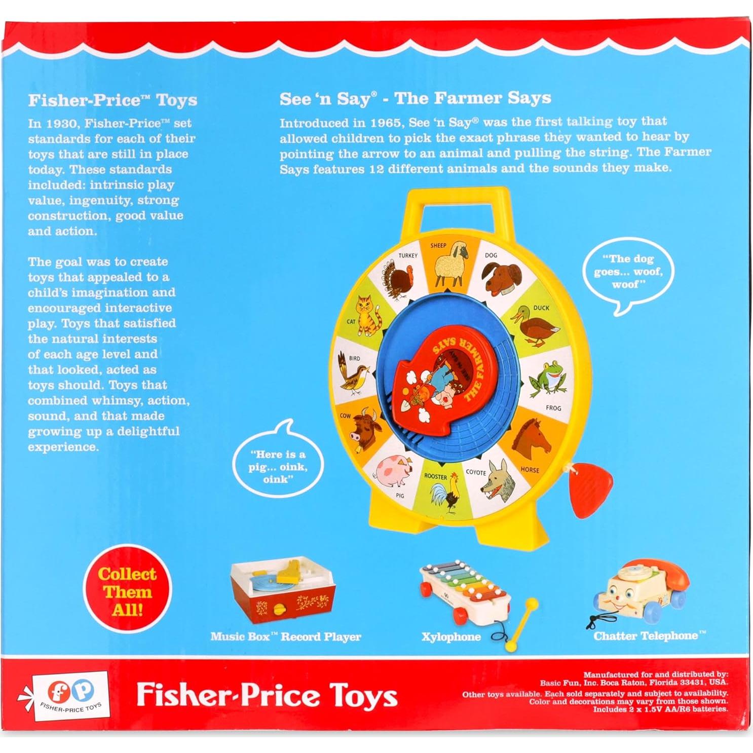 Fisher Price See 'n Say El Granjero Dice - Juguete Educativo