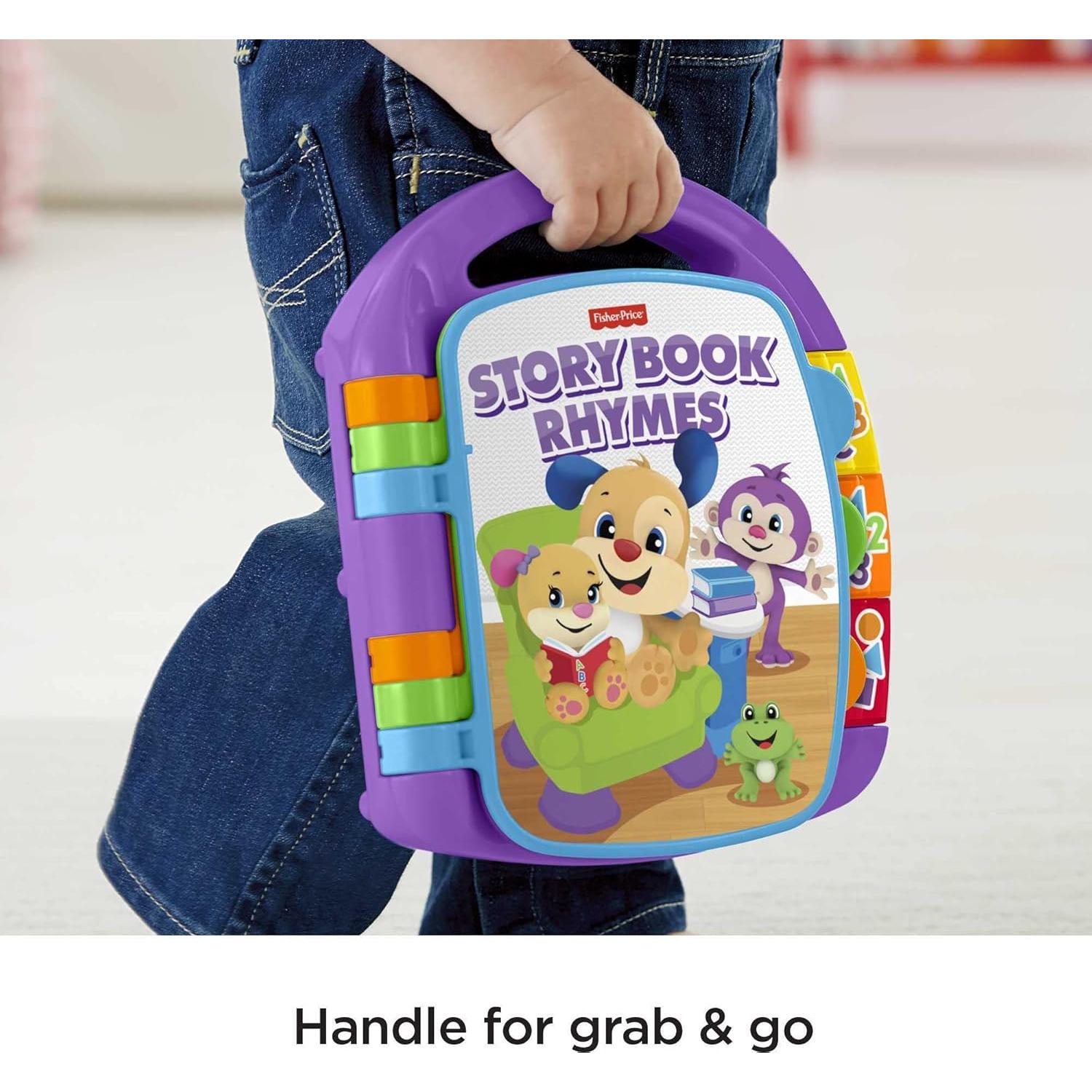 Libro Musical de Aprendizaje Fisher-Price Rimas 6+ Meses