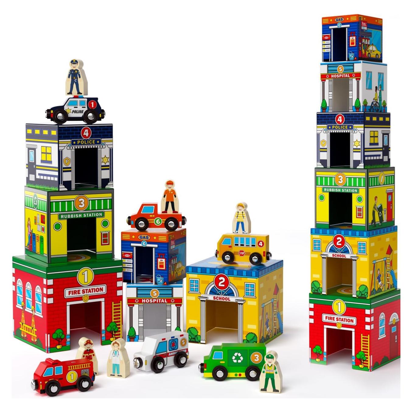 Atoylink Juguetes de Clasificación y Apilamiento para Niños