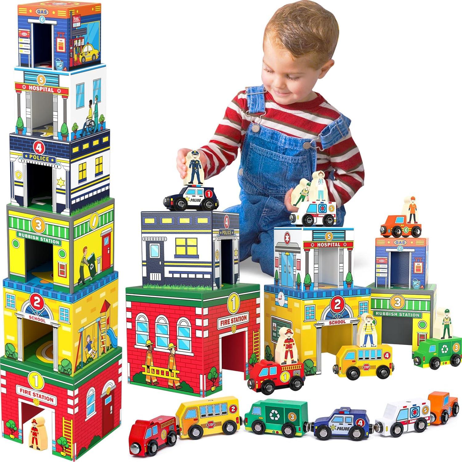 Atoylink Juguetes de Clasificación y Apilamiento para Niños