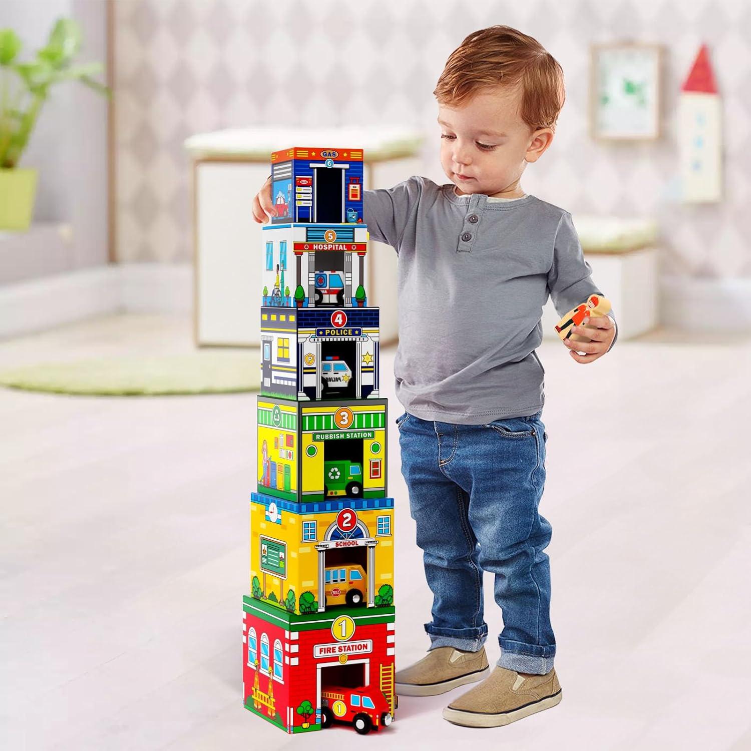 Atoylink Juguetes de Clasificación y Apilamiento para Niños