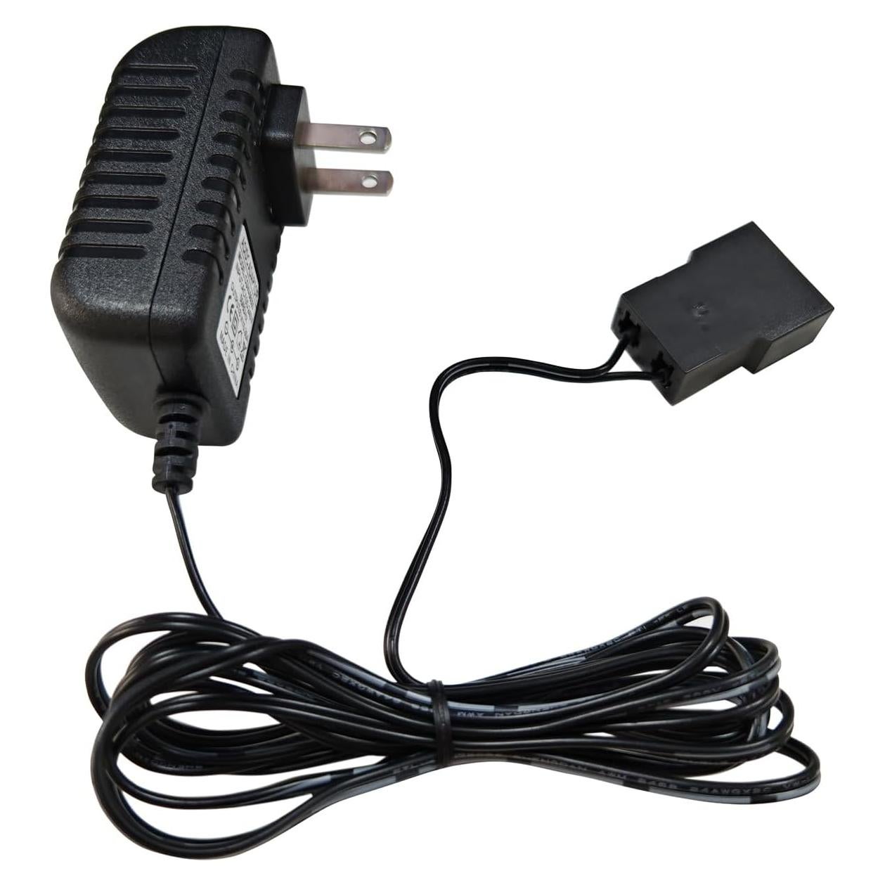 6 Volt Battery Charger for Ride on Toys Fisher-Price Power Wheels Toddler Blue Battery, Power Adapter Cord 6.6 ft