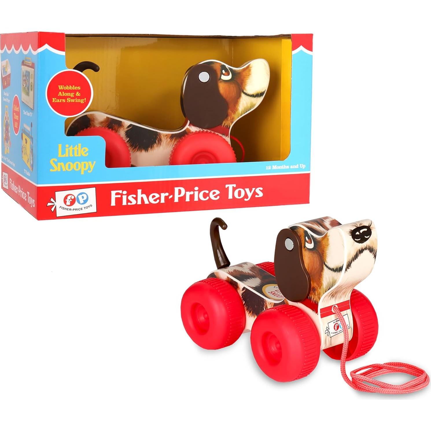 Juguete Little Snoopy Fisher-Price 17x6.6x10.7cm 12+