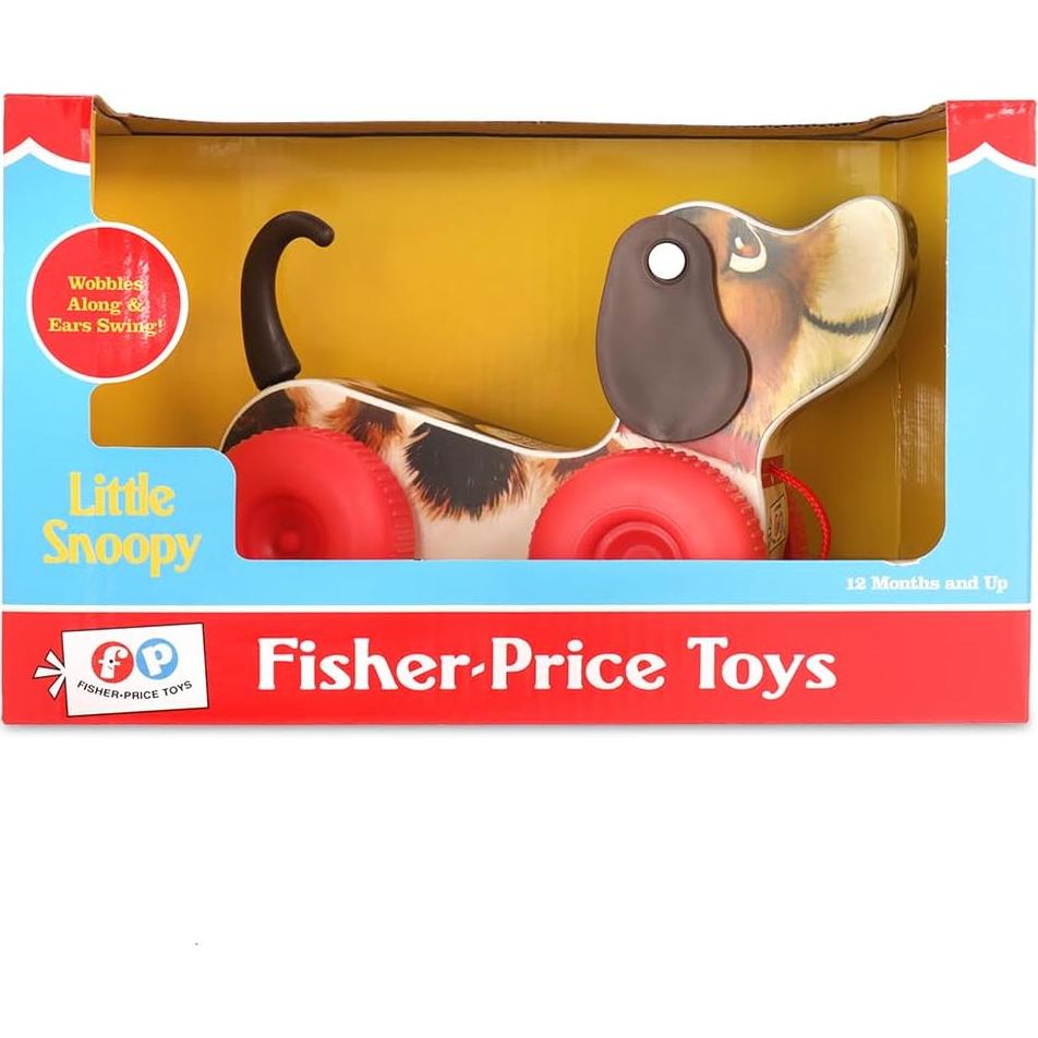 Juguete Little Snoopy Fisher-Price 17x6.6x10.7cm 12+