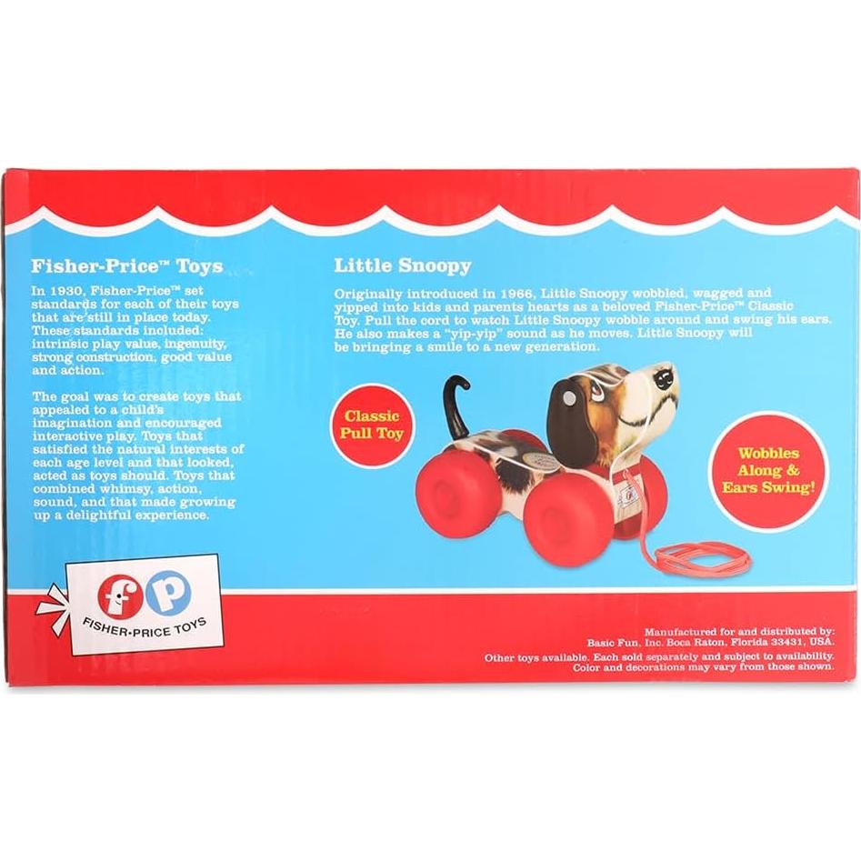 Juguete Little Snoopy Fisher-Price 17x6.6x10.7cm 12+