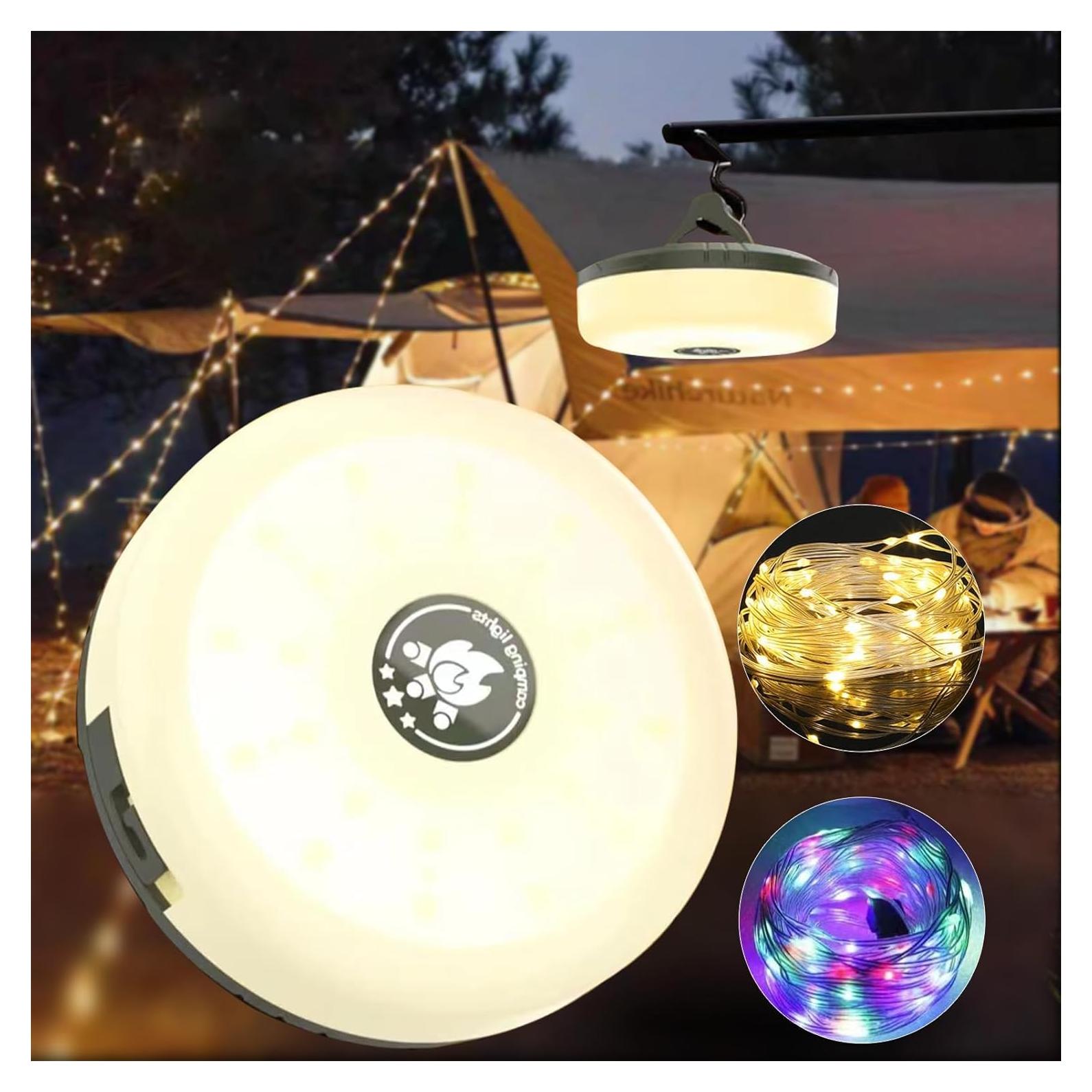 Luces de Cuerda Janhaley 10m USB RGB + Luz Cálida Impermeables