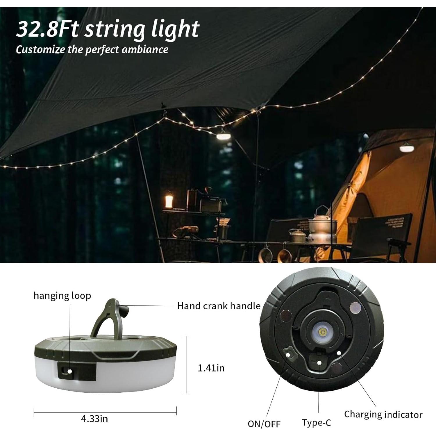 Luces de Cuerda Janhaley 10m USB RGB + Luz Cálida Impermeables