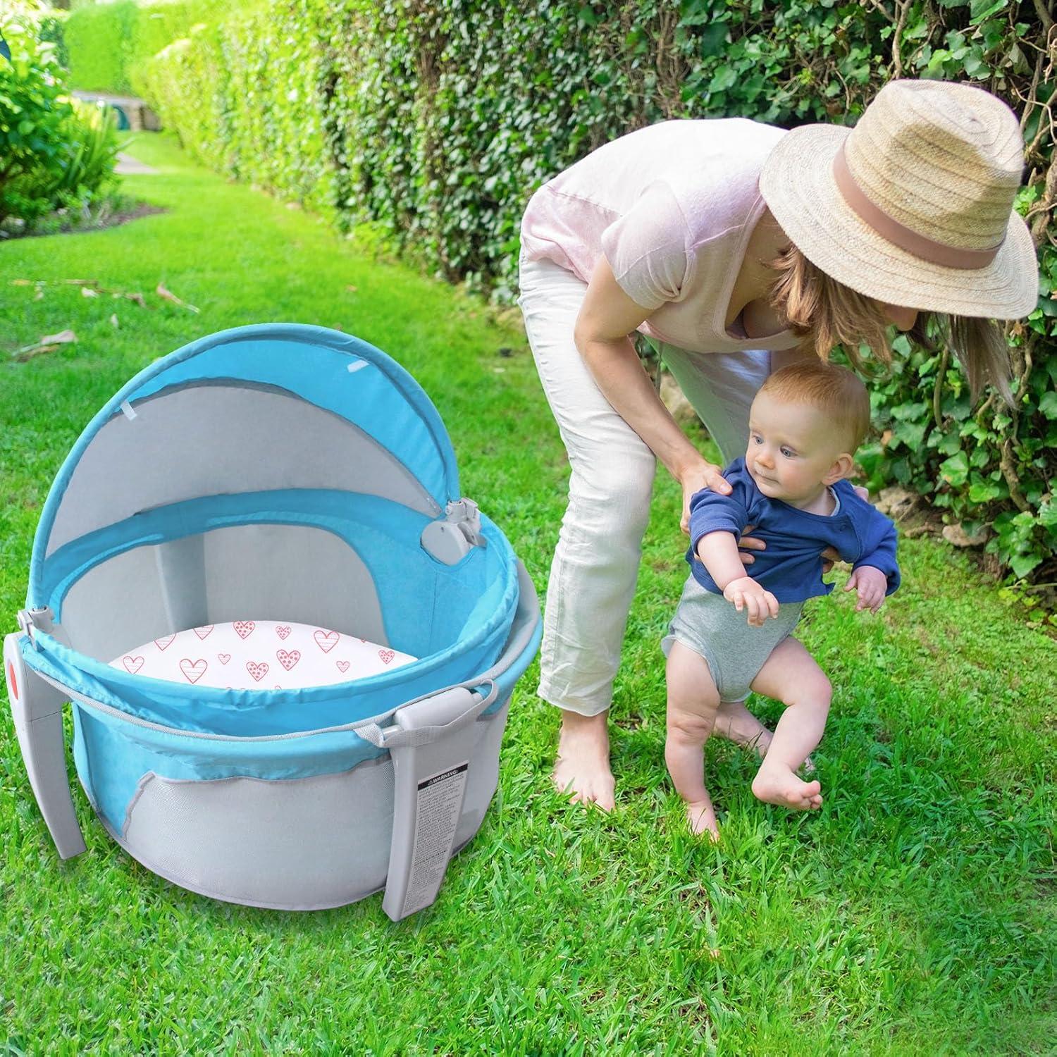Sábanas para Cuna Biloban 2 Piezas Algodón Rosa Corazones