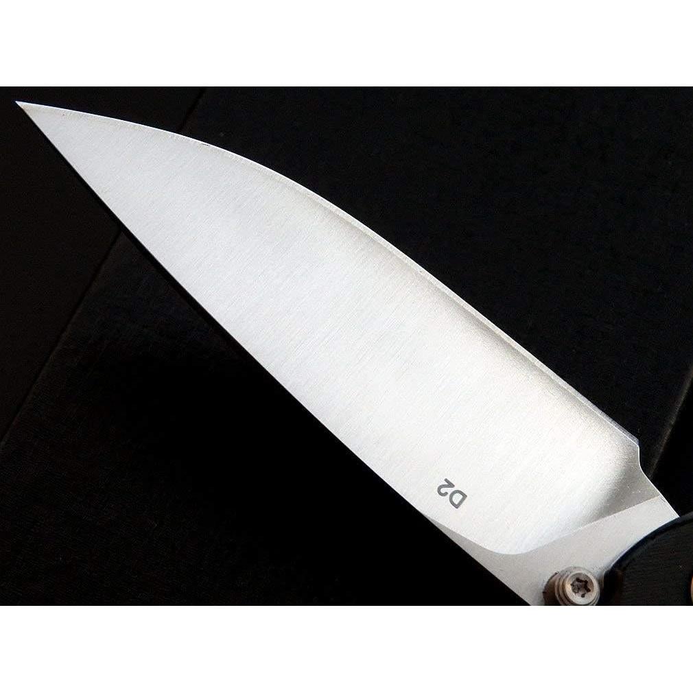 Cuchillo Plegable Eafengrow EF3 D2 Mango G10 19.7 cm Negro