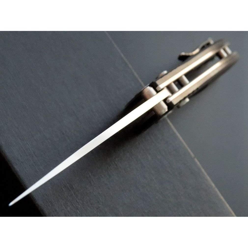 Cuchillo Plegable Eafengrow EF3 D2 Mango G10 19.7 cm Negro