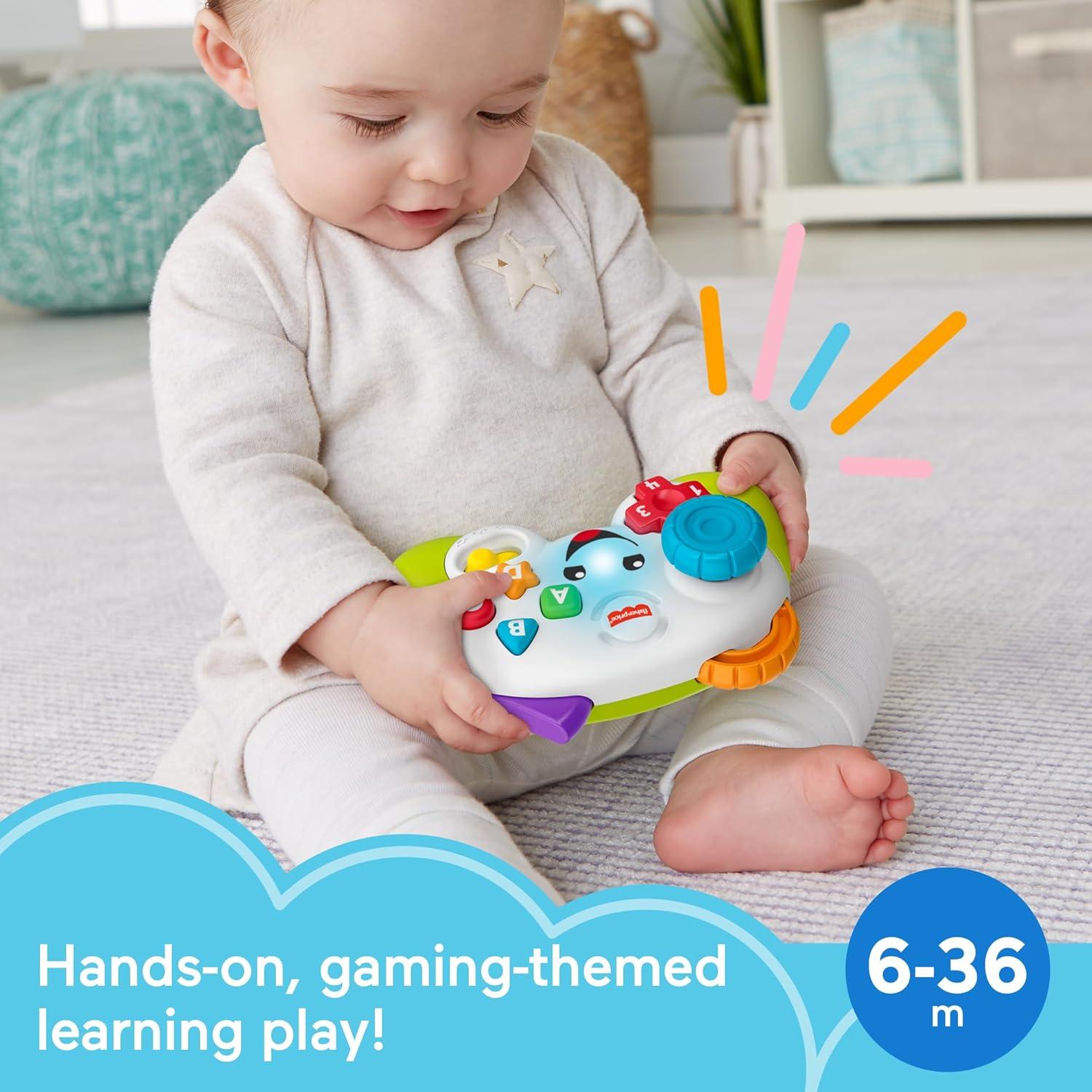 Controlador de Juego Fisher-Price Ríe y Aprende Verde