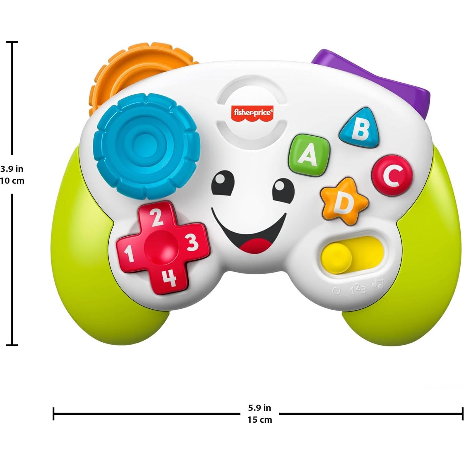 Controlador de Juego Fisher-Price Ríe y Aprende Verde