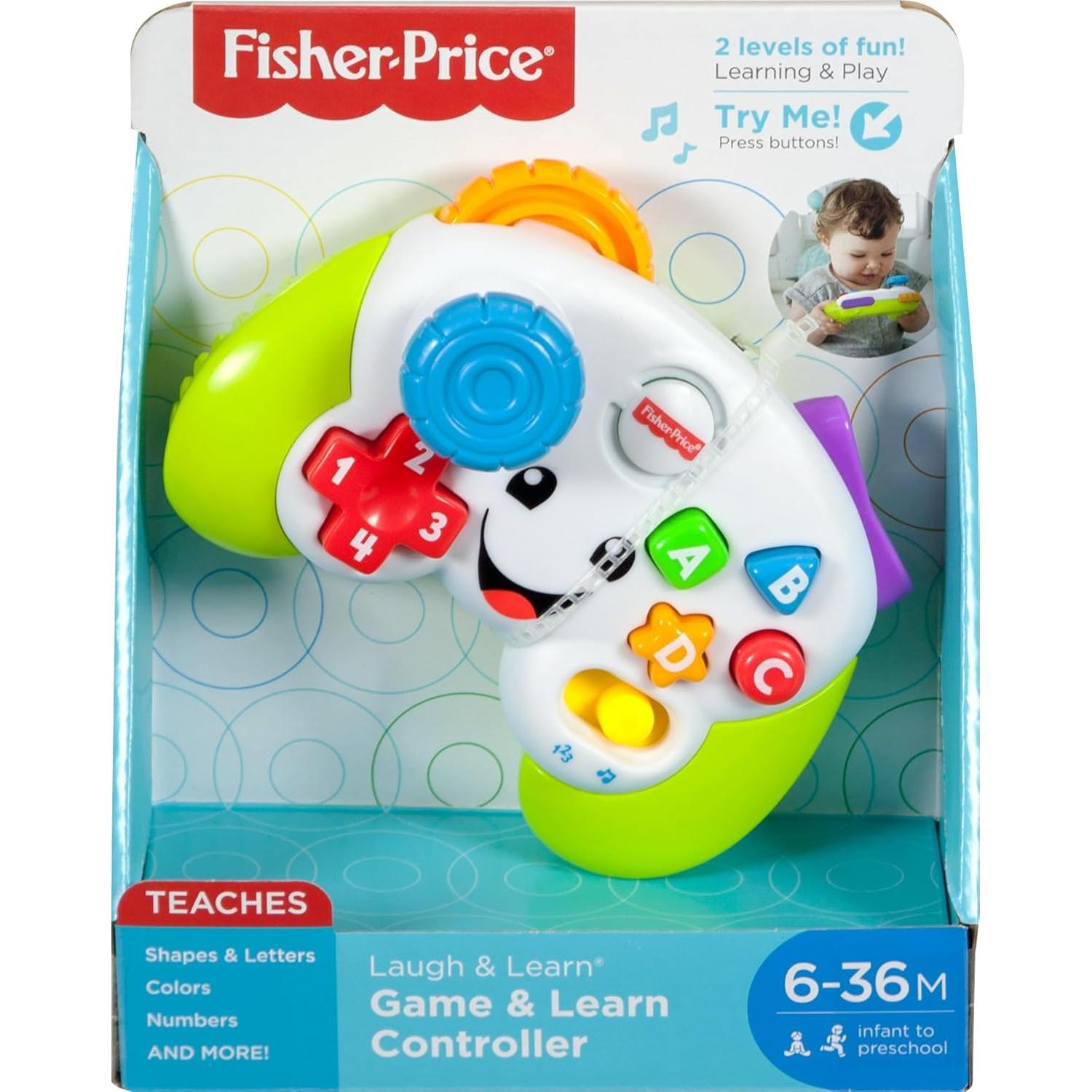 Controlador de Juego Fisher-Price Ríe y Aprende Verde