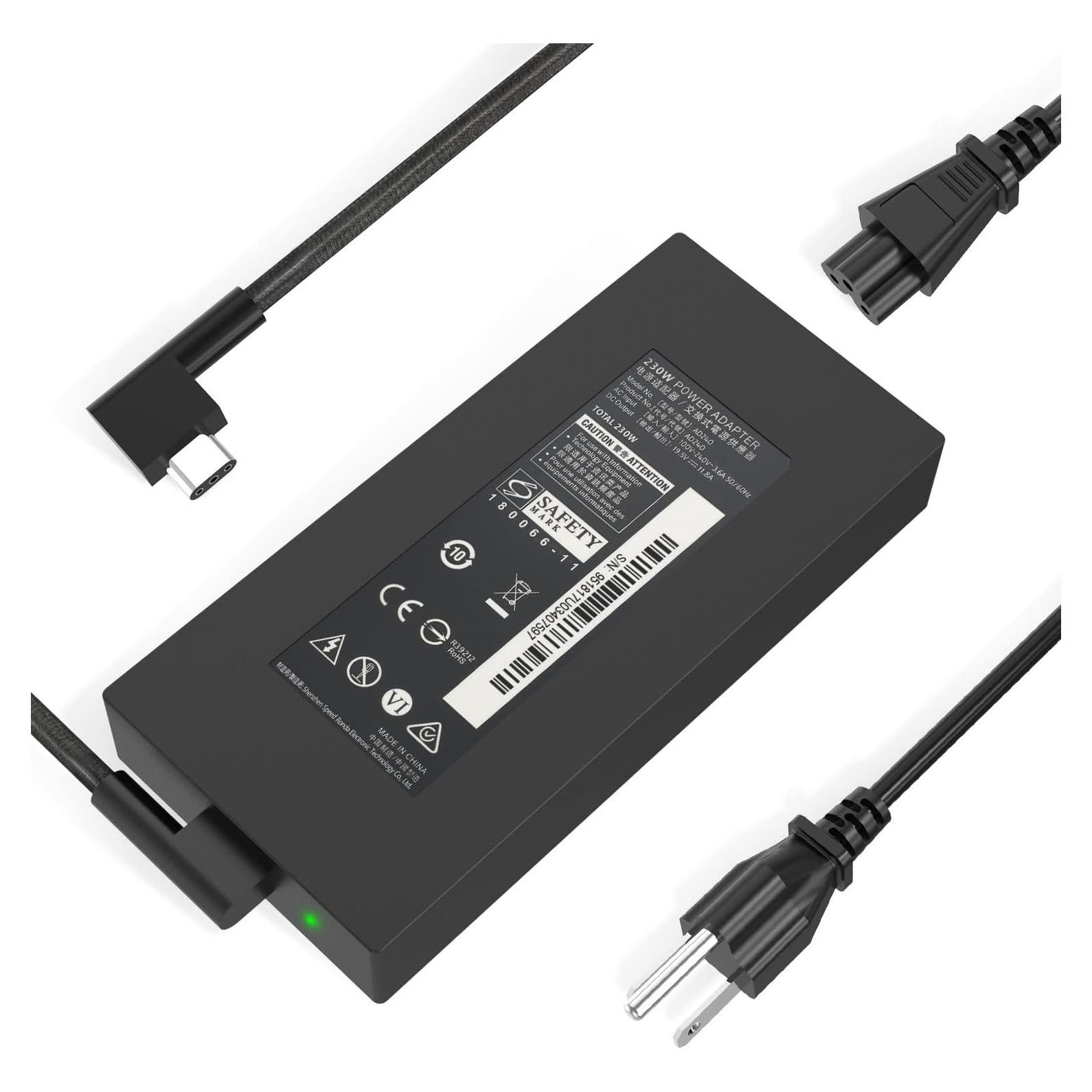 Cargador AC 230W Razer Blade 14 15 GTX RTX Adaptador