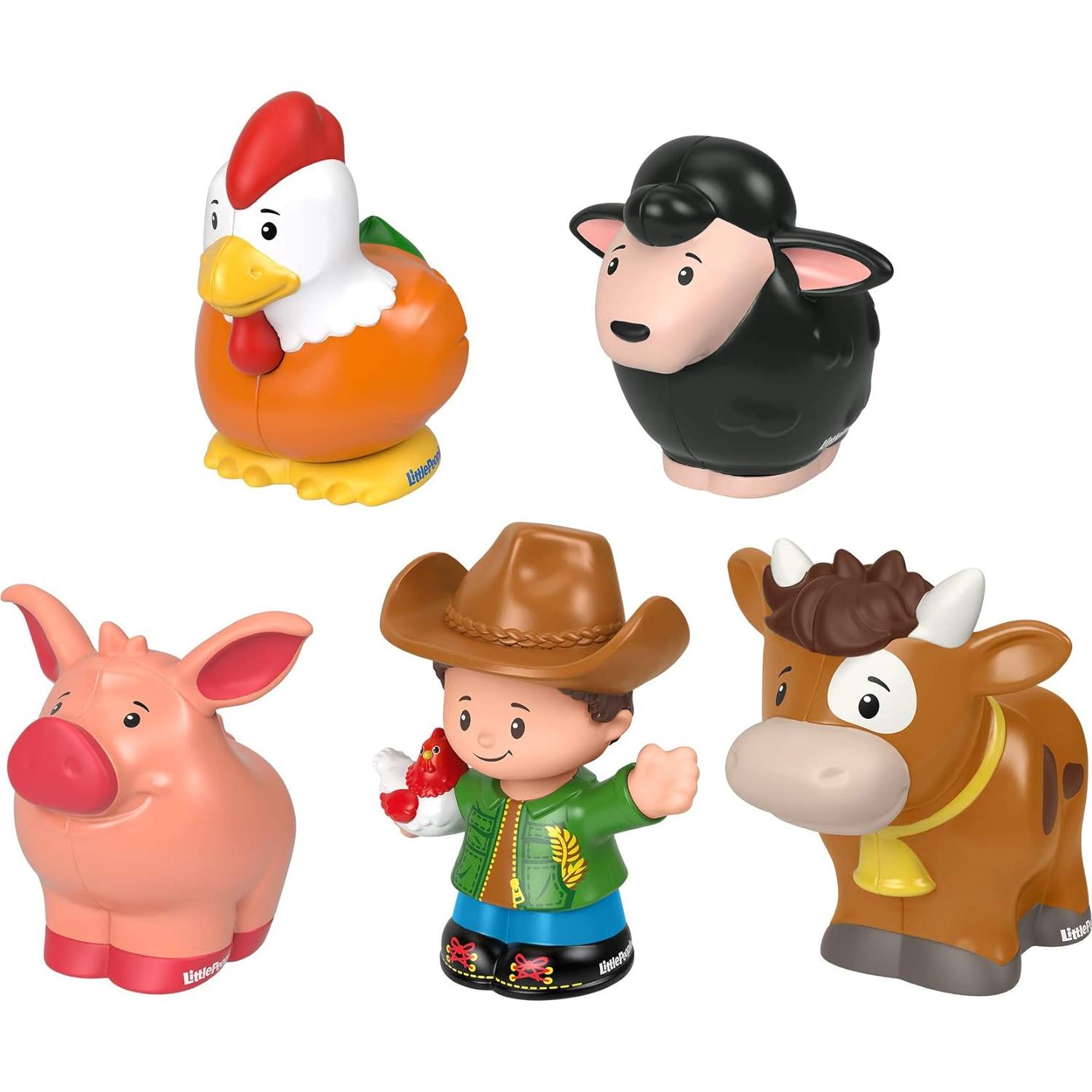 Figuras de Granja Fisher-Price Little People 5 Piezas
