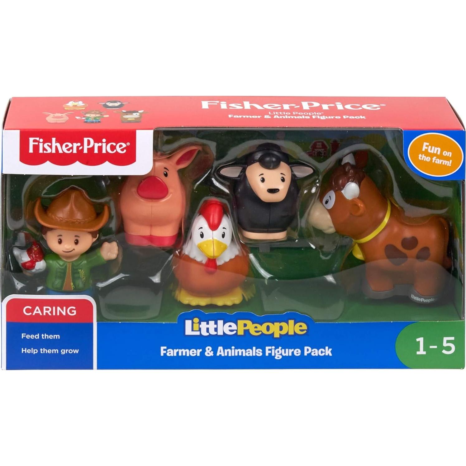 Figuras de Granja Fisher-Price Little People 5 Piezas