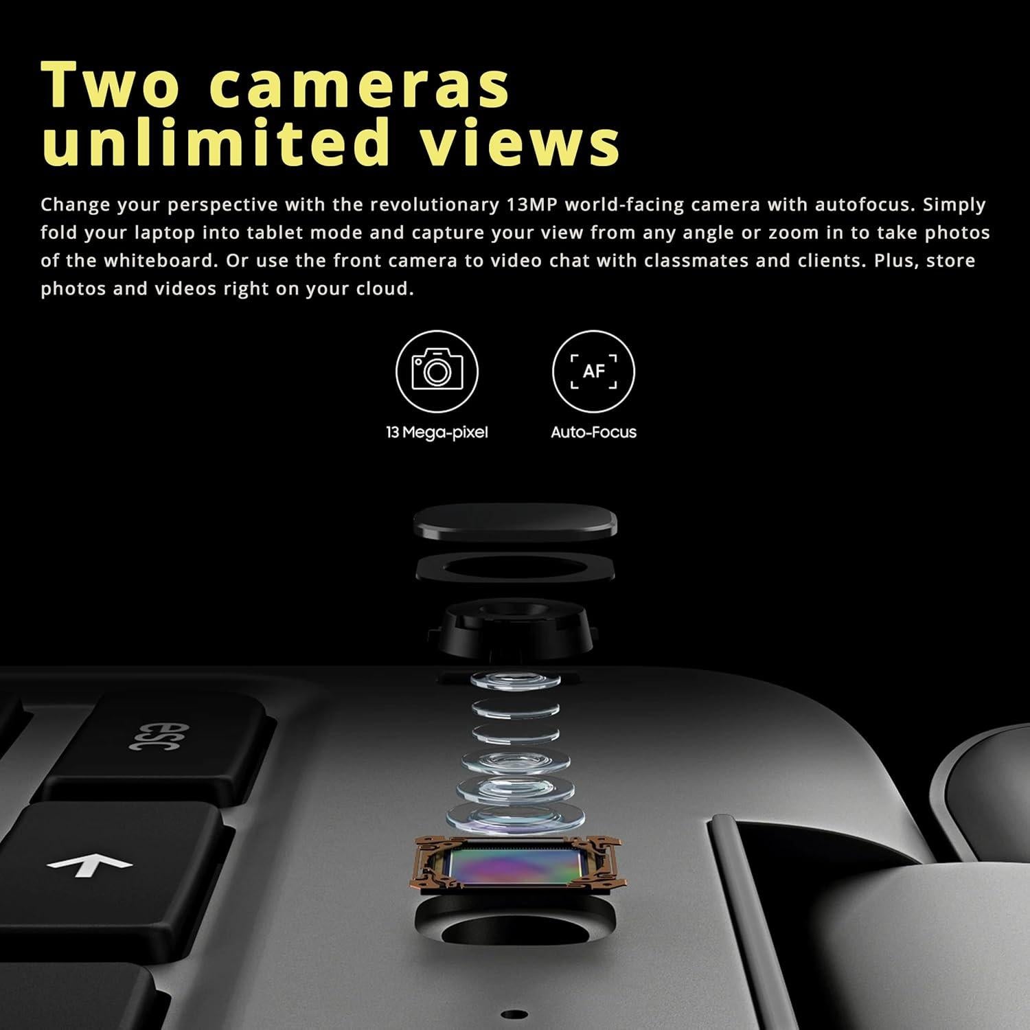 Samsung Chromebook Plus V2 2-en-1 30.99cm Pantalla Táctil