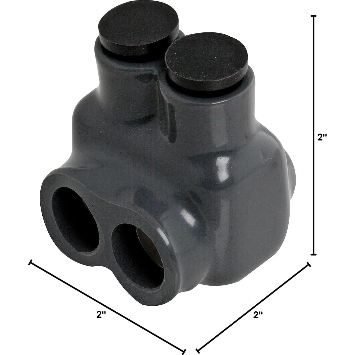 Conector Aislado Polaris ITG-1 para Cables de 1-10 AWG, 2 Puertos