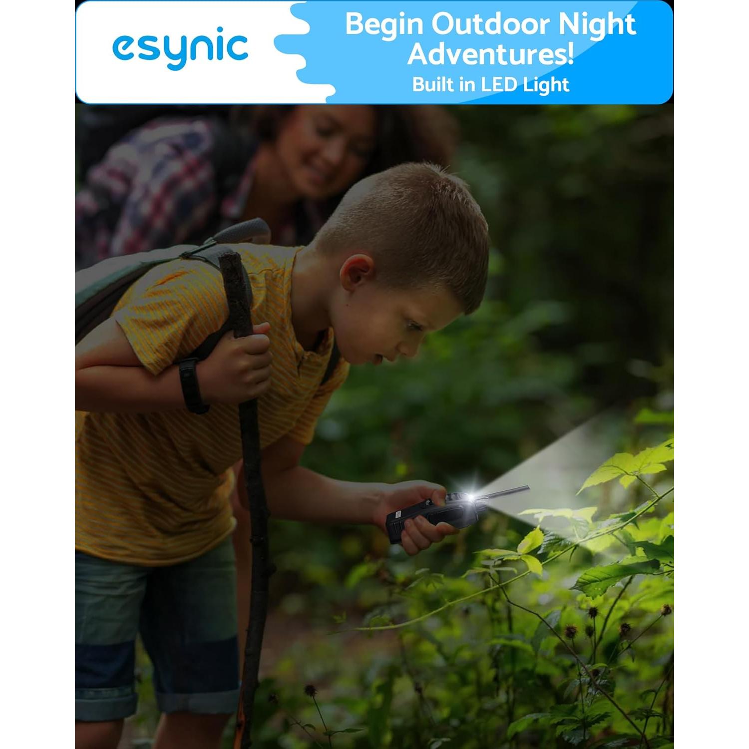 Walkie Talkies eSynic 2 Pack Profesionales 5KM Recargables