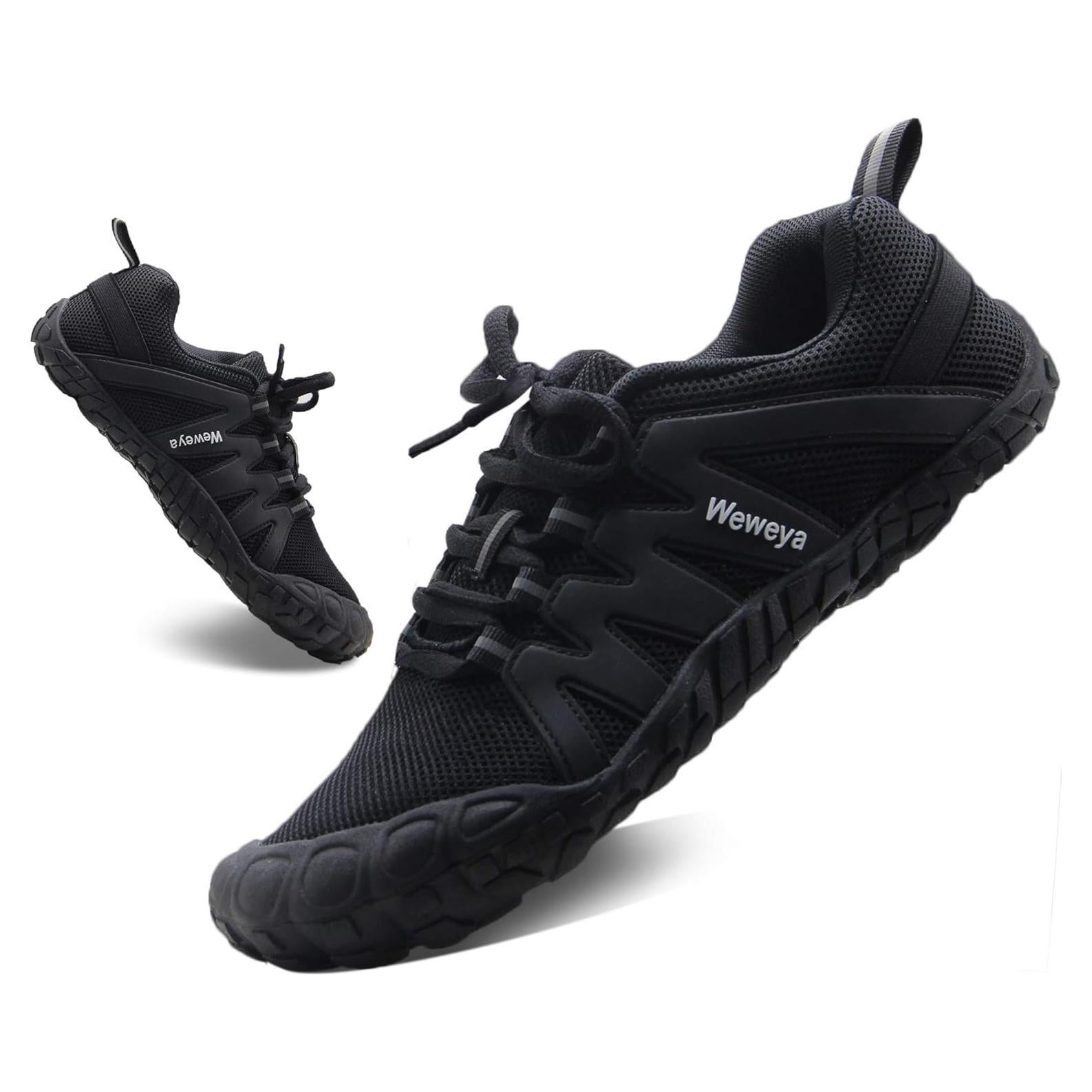 Zapatos Weweya Barefoot Mujeres Minimalistas Negro Talla 5