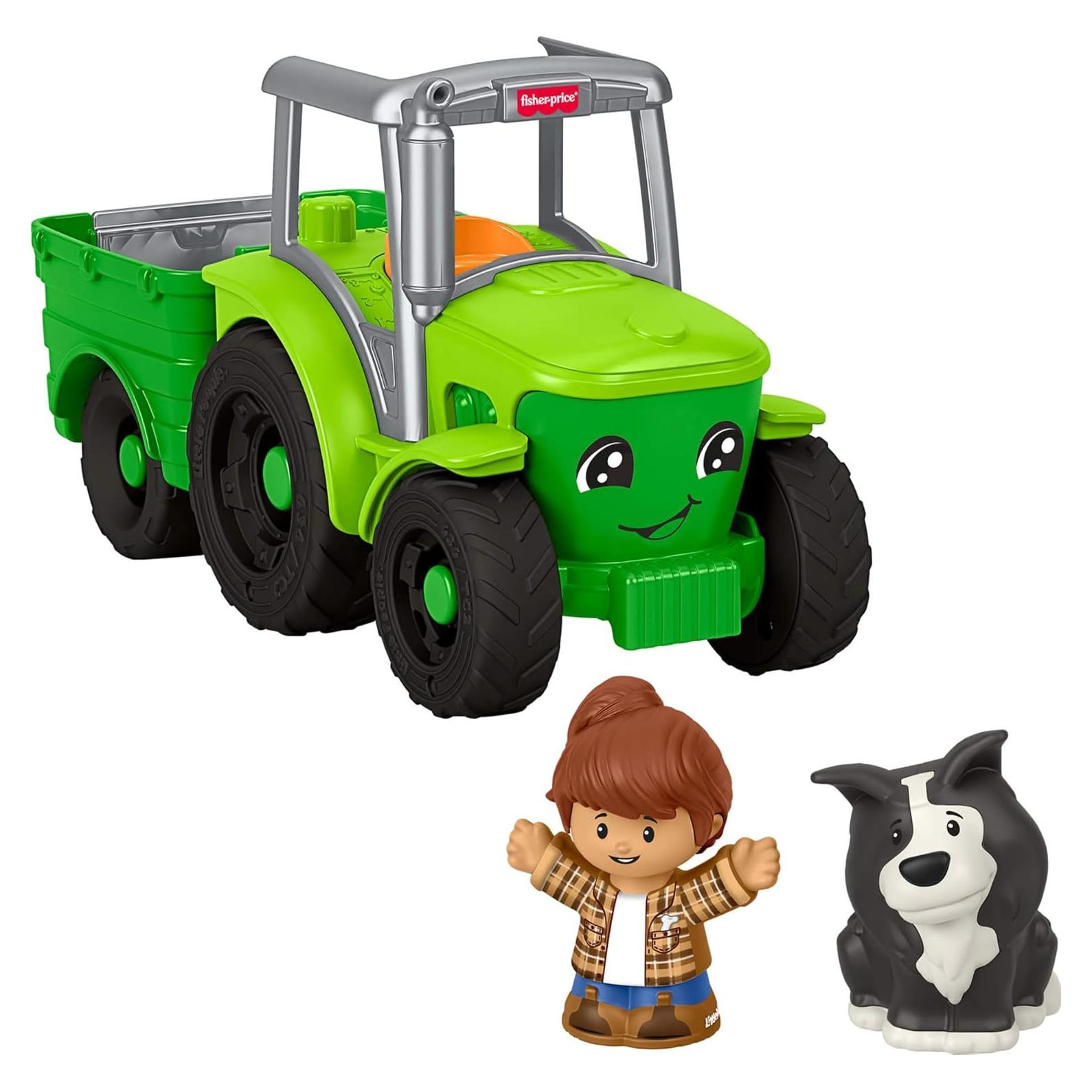 Tractor Musical Fisher-Price Little People con 2 Figuras