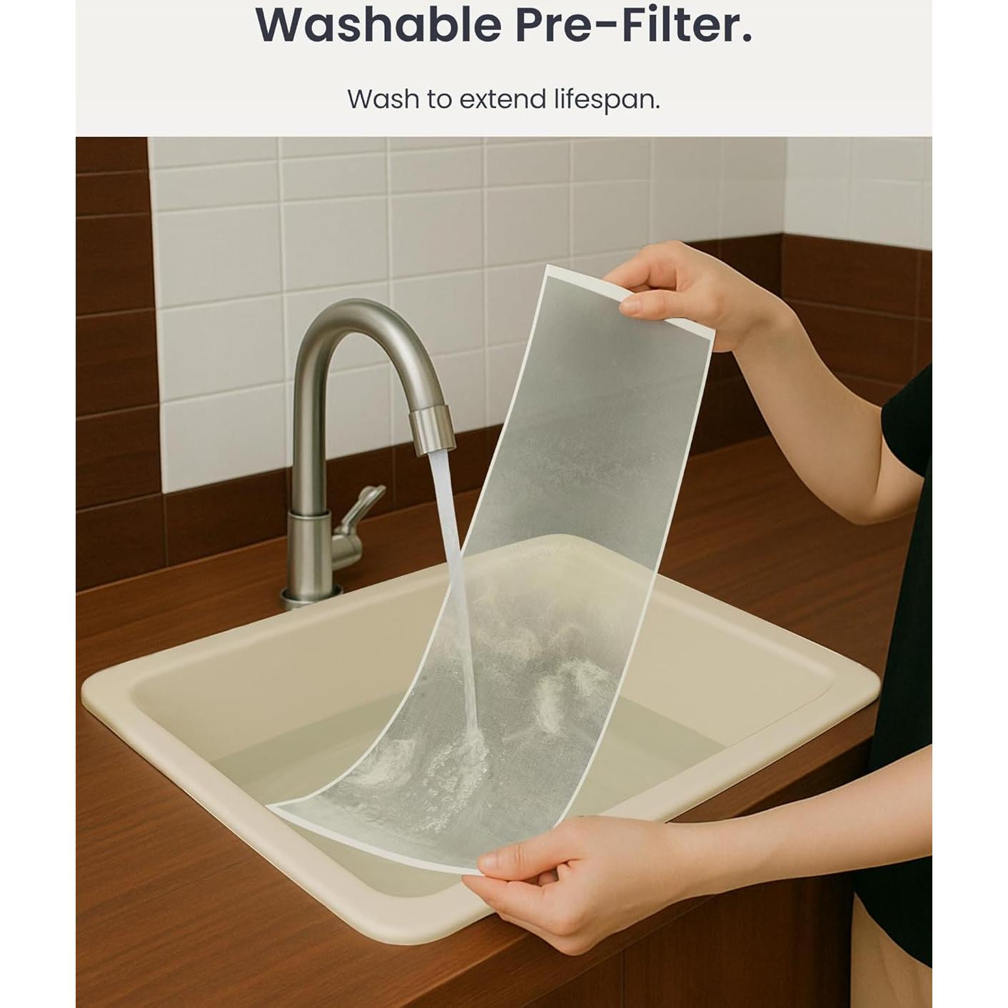 Purificador de Aire SwitchBot para Hogar Grande 336.5 m² 20dB