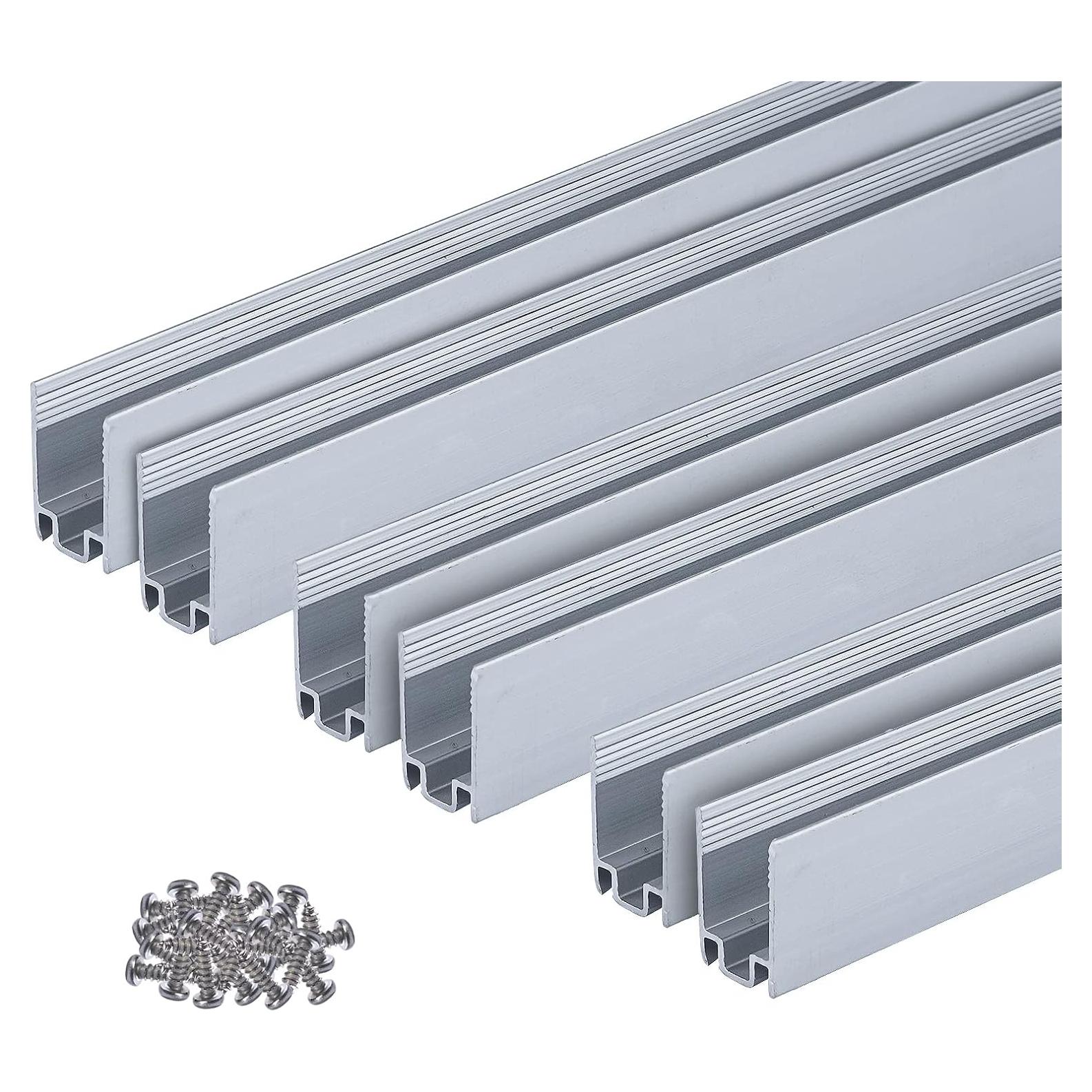 Canales de Aluminio GZBtech para Luces de Neón 1M - 6 PCS