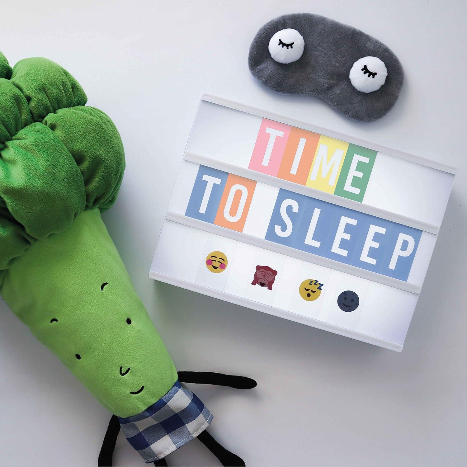 Caja de Luz LED Azul BONNYCO con 400 Letras y Emojis