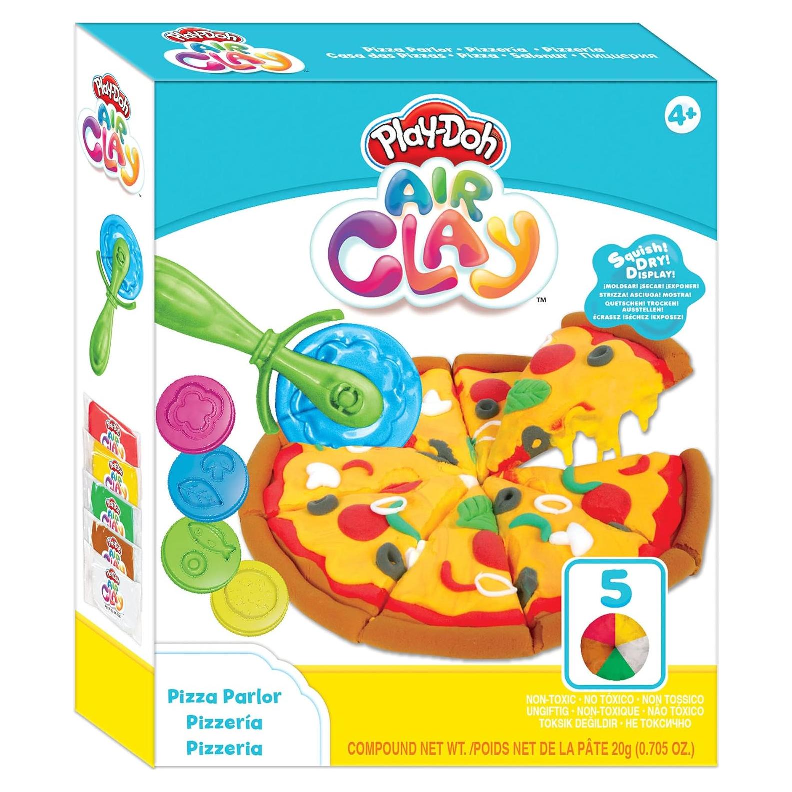 Play-Doh Arcilla de Aire Pizzería 0.20 kg Multicolor