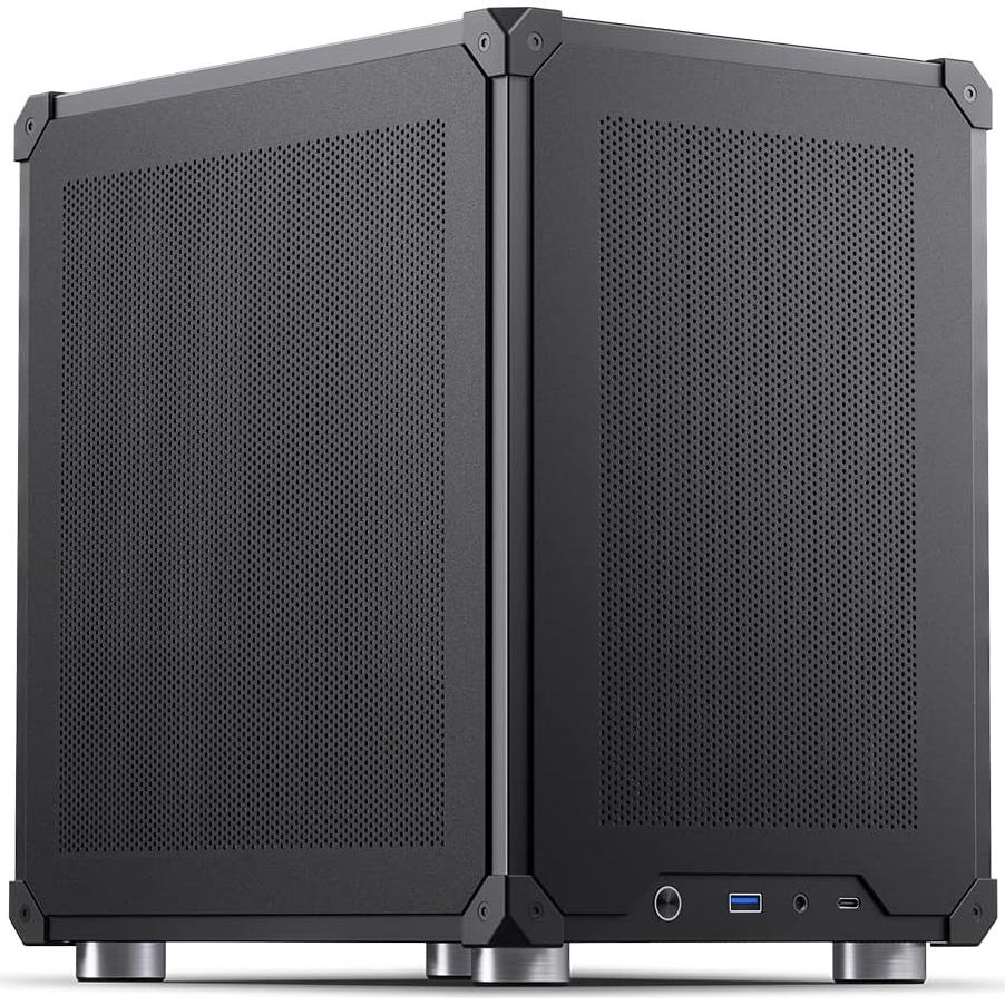Caja de PC JONSBO C6 Negro Micro ATX Compacta Malla