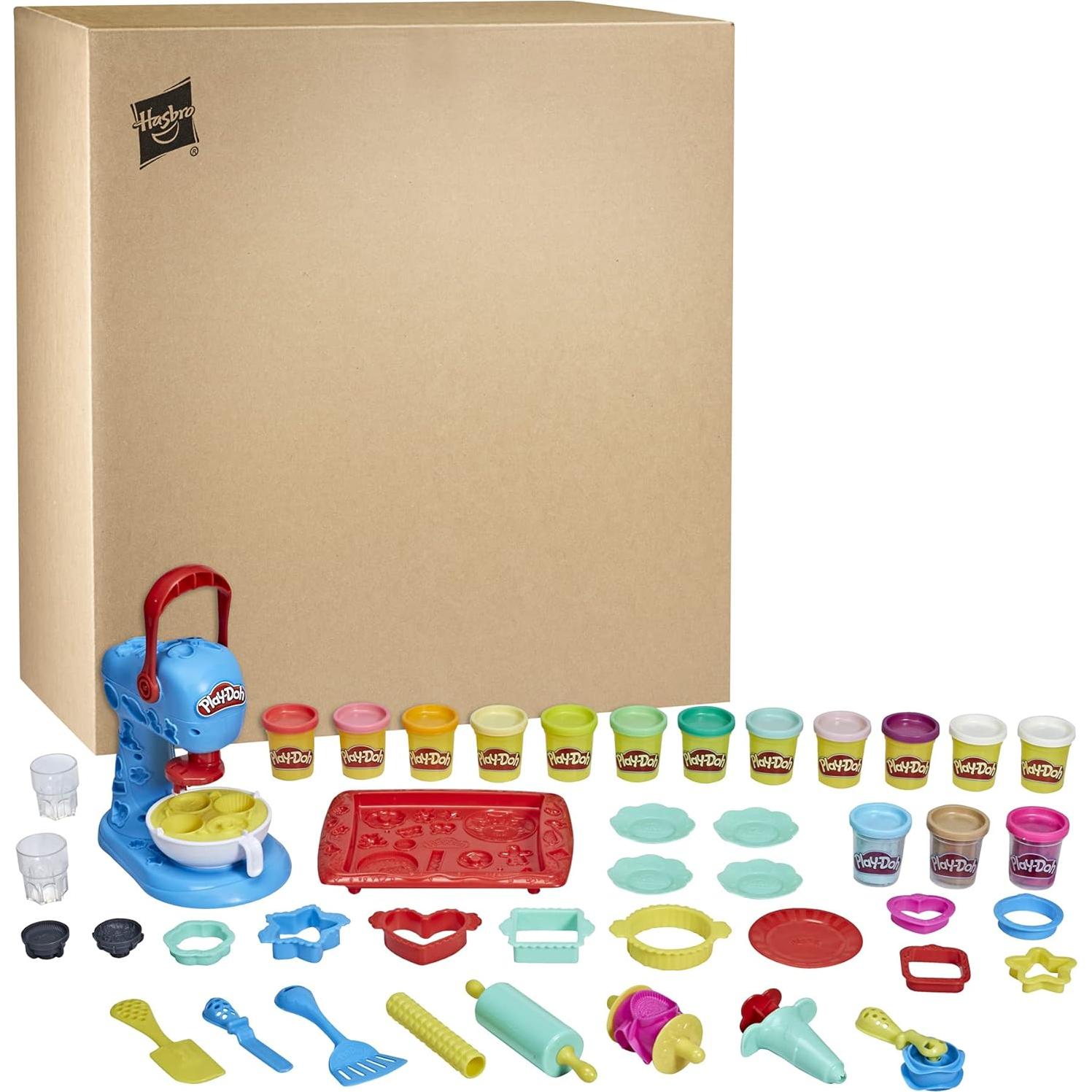 Juego de Hornear Galletas Play-Doh con Mezclador y 15 Latas