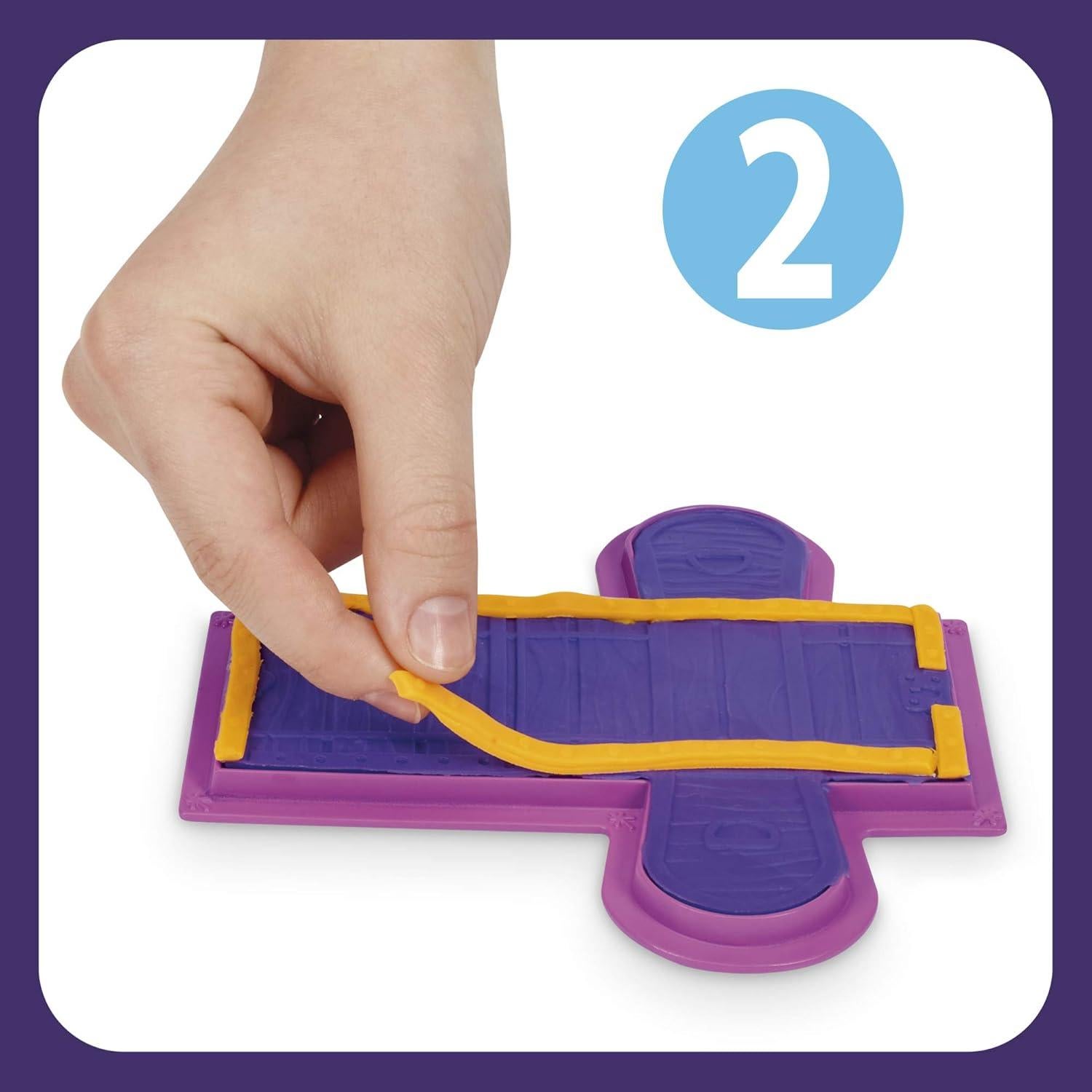 Kit Cofre del Tesoro Play-Doh 3D para Niños 5 Años+