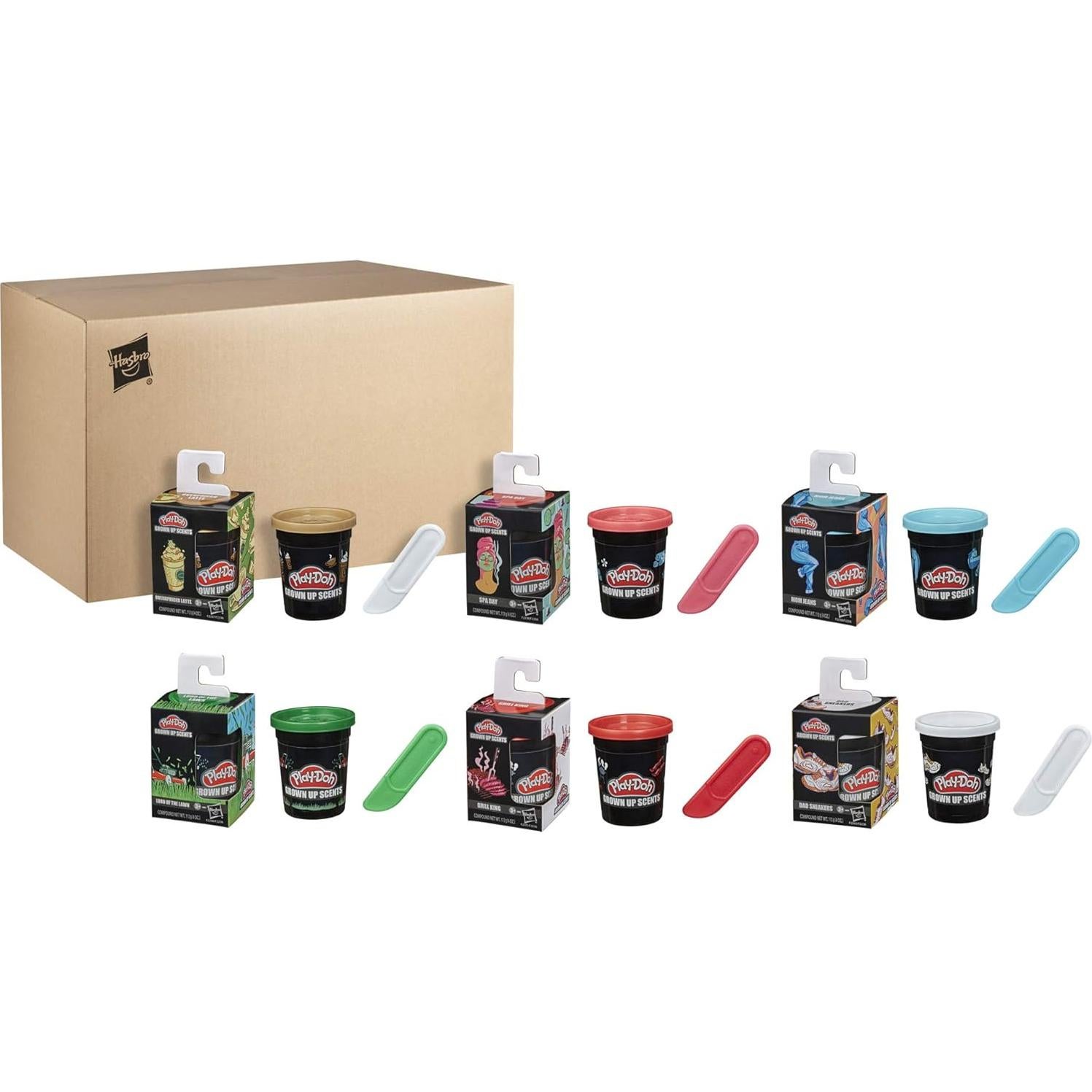 Play-Doh Aromas para Adultos Multipack 6 Colores y Aromas