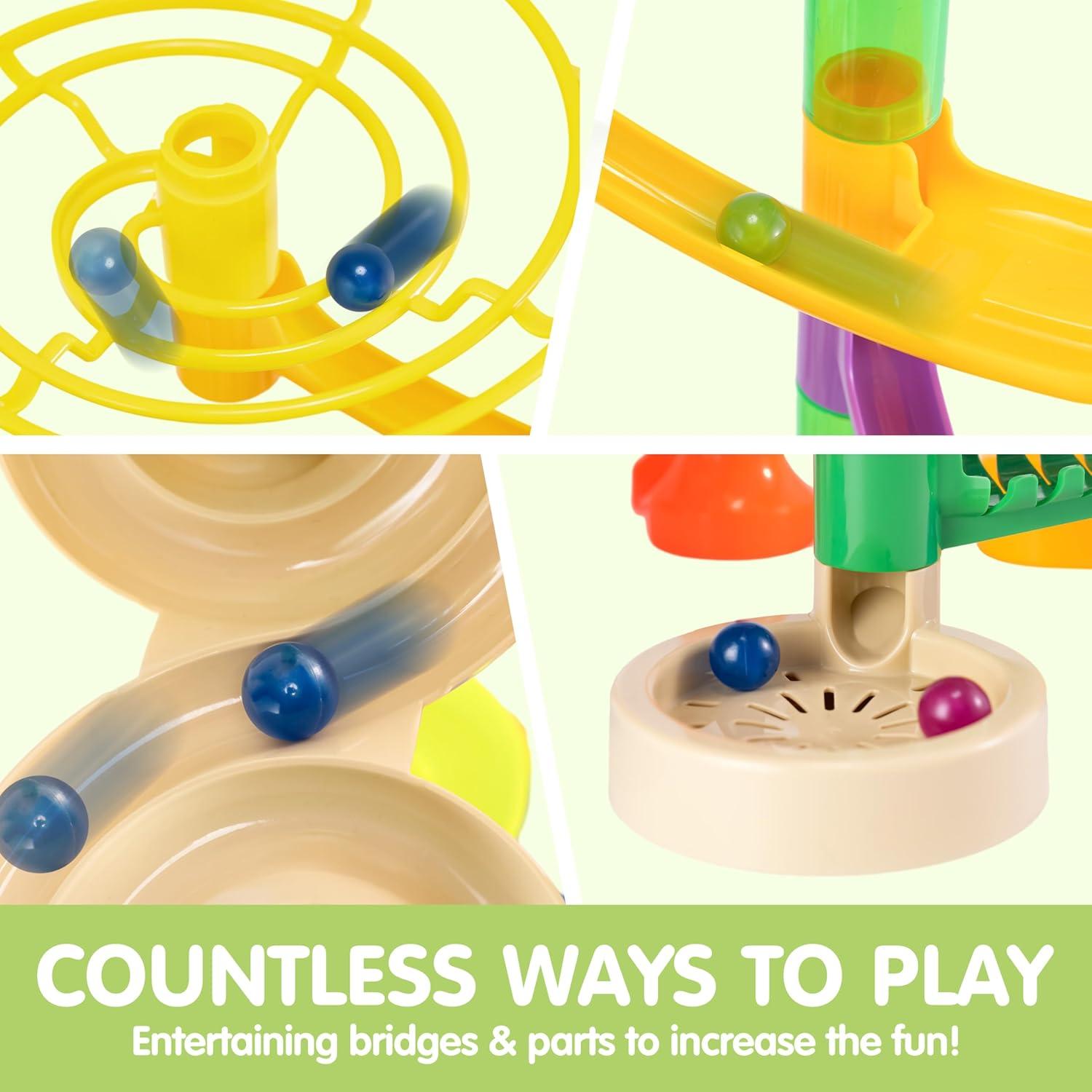 Set de Carrera de Canicas Joyin 236 Piezas con Ascensor