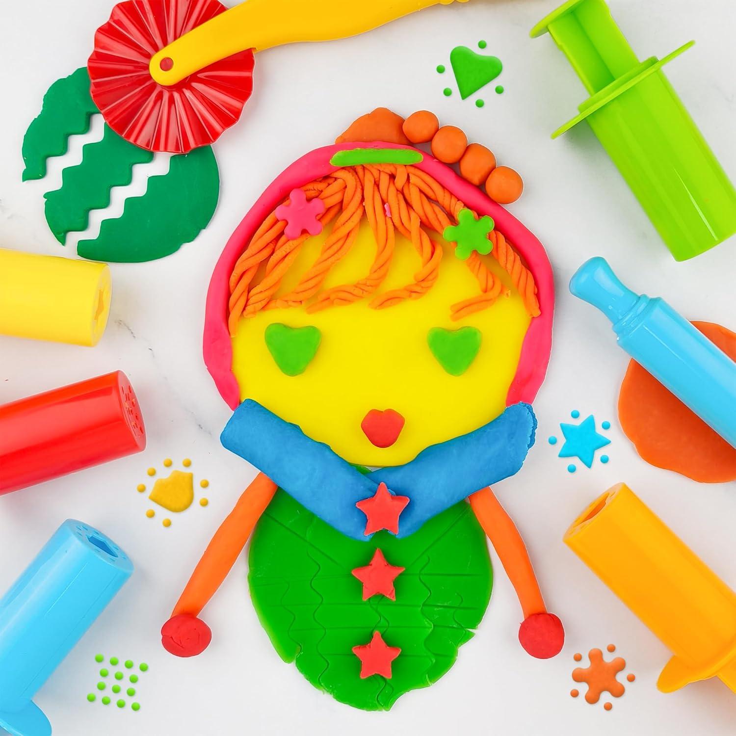 Kit de Herramientas de Plastilina Oun Nana 12 Piezas Colorido