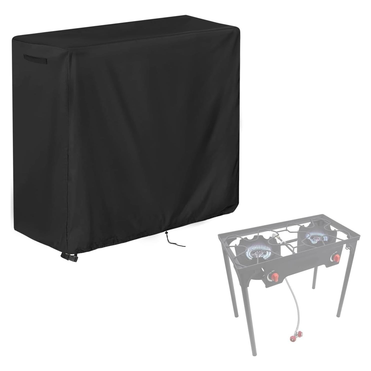 Cubierta Impermeable para Estufa Doble Quemador Aidetech 78.74x40.64x73.66 cm